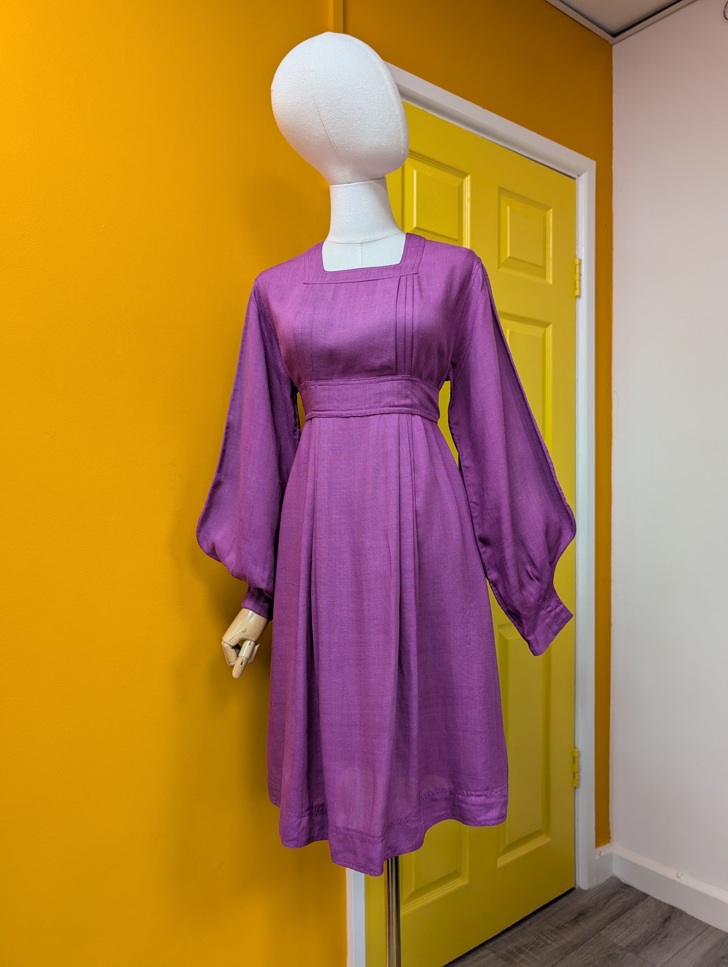 Wonderful 1970s Jean Muir dress - S/8/10