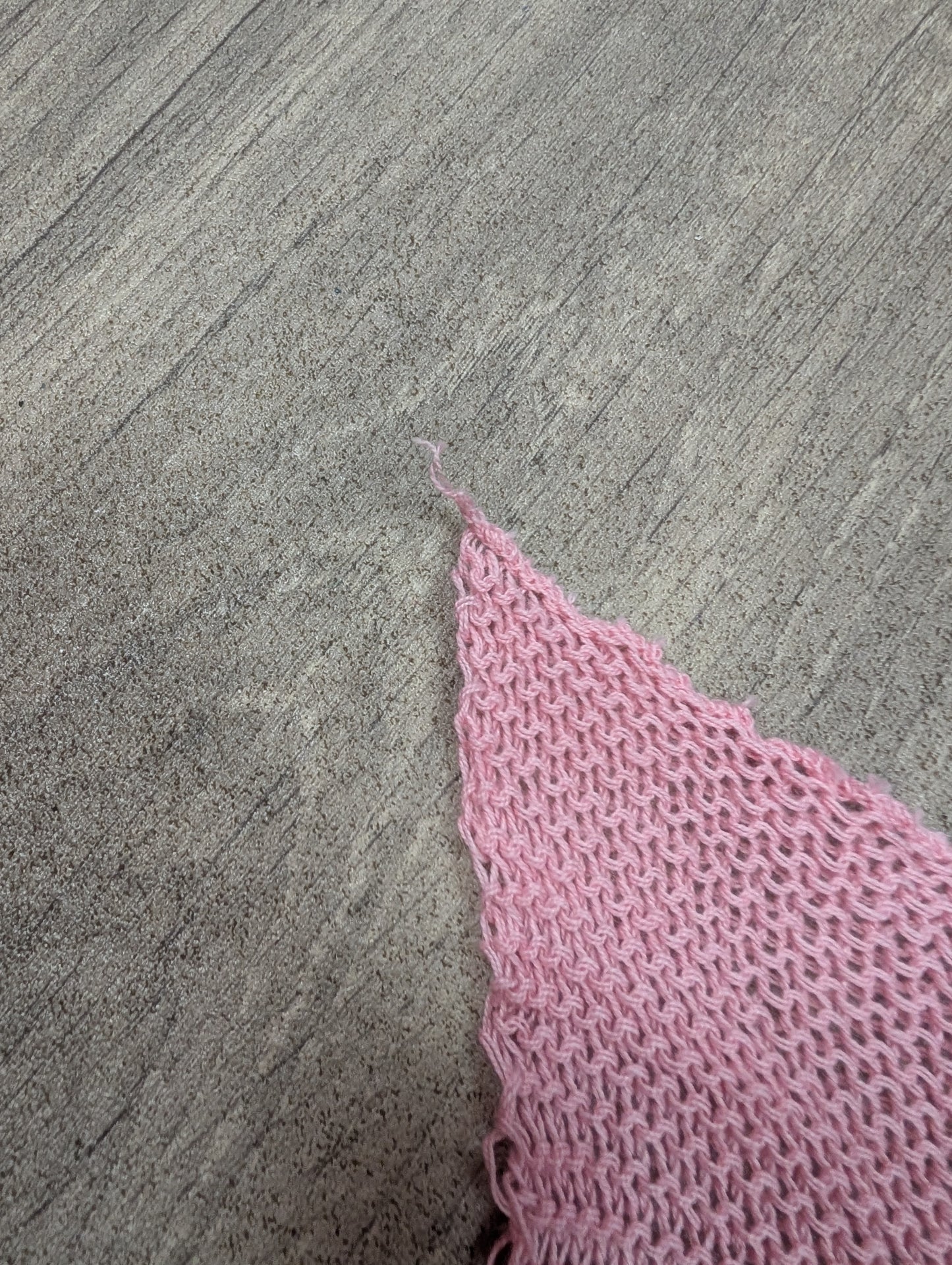 80s/90s Laura Ashley pink cotton shawl/scarf