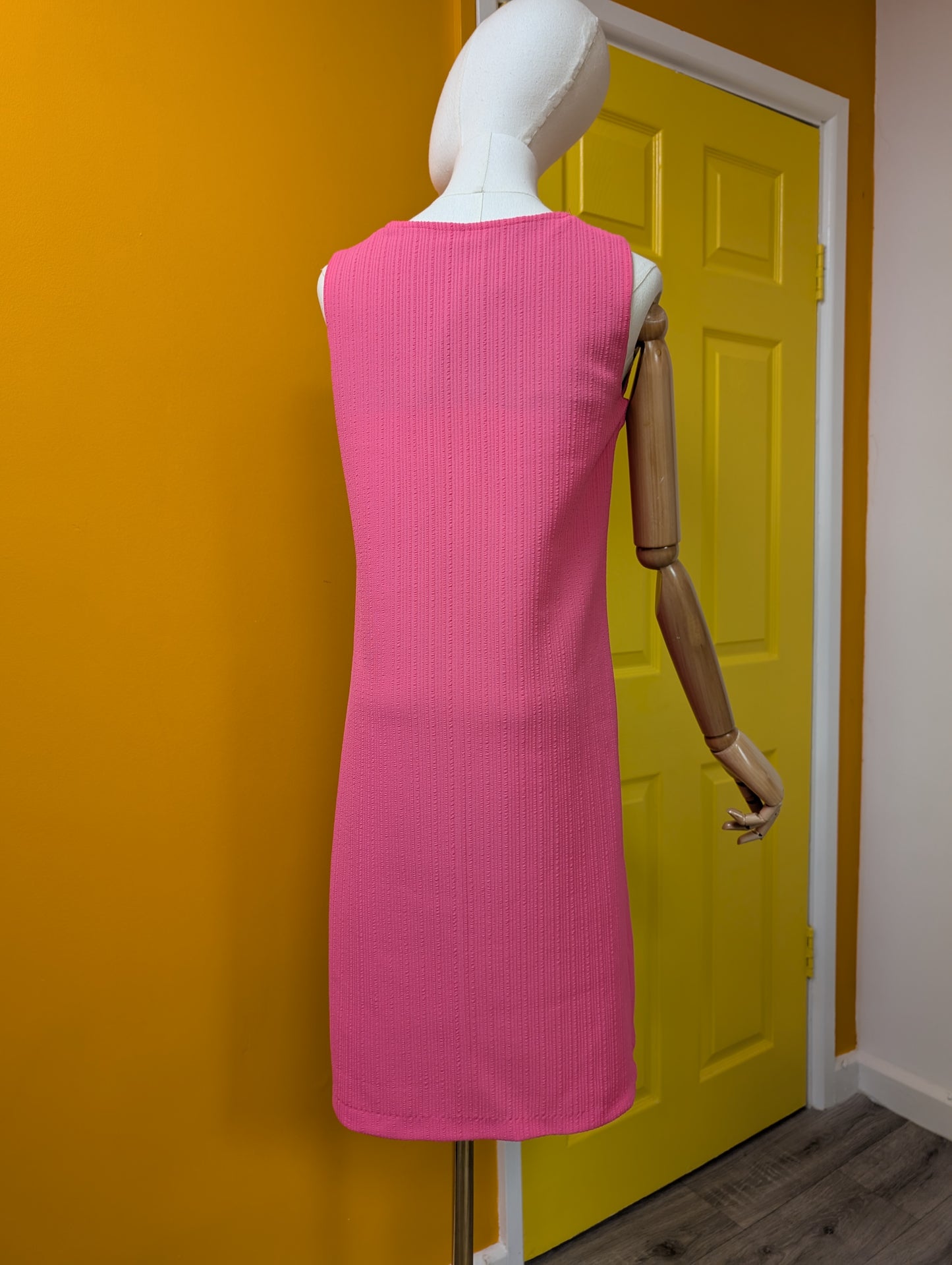 1960s pink dress - S/M/10/12