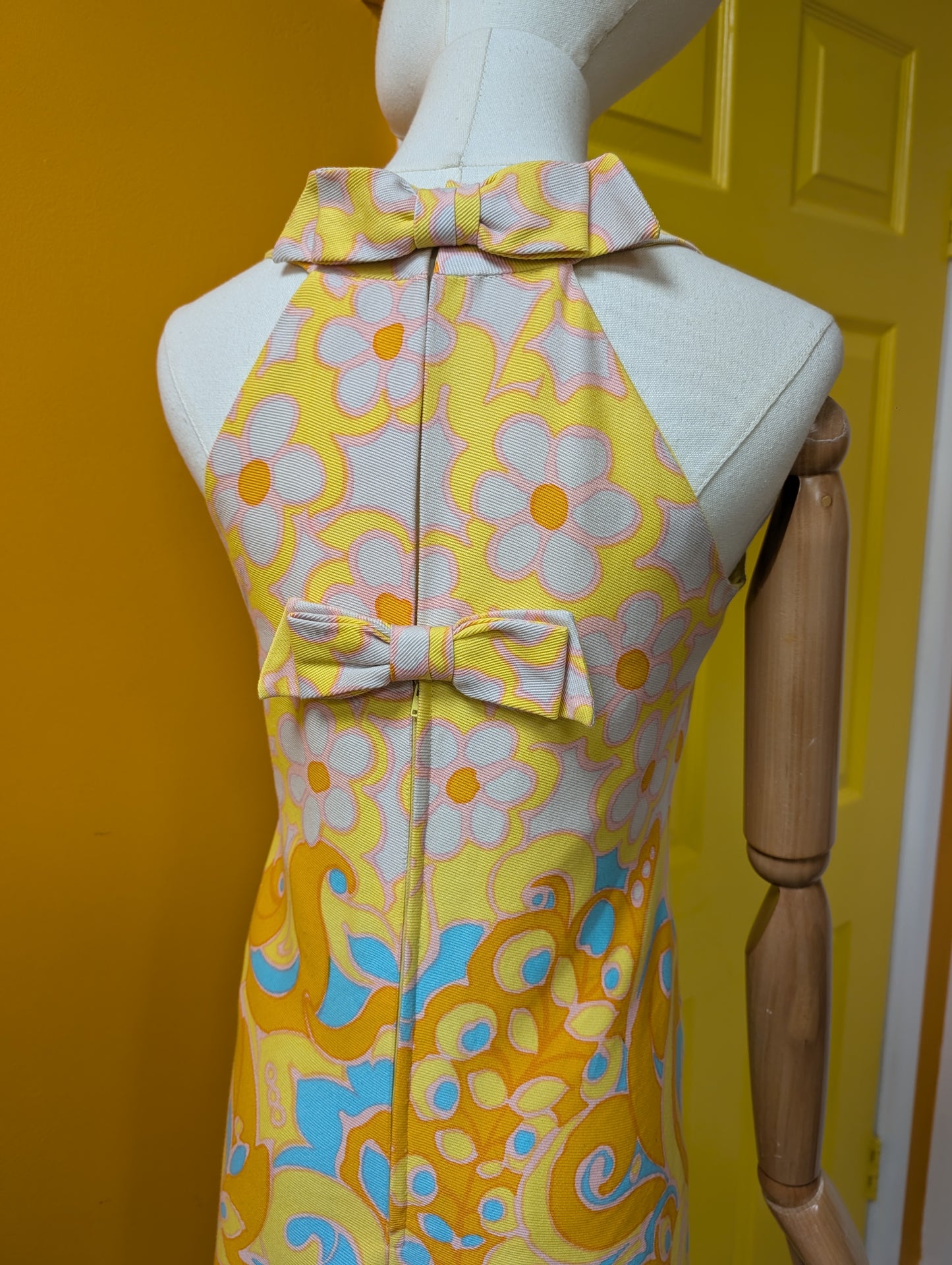 1960s Susan Small psychedelic dress - S/8