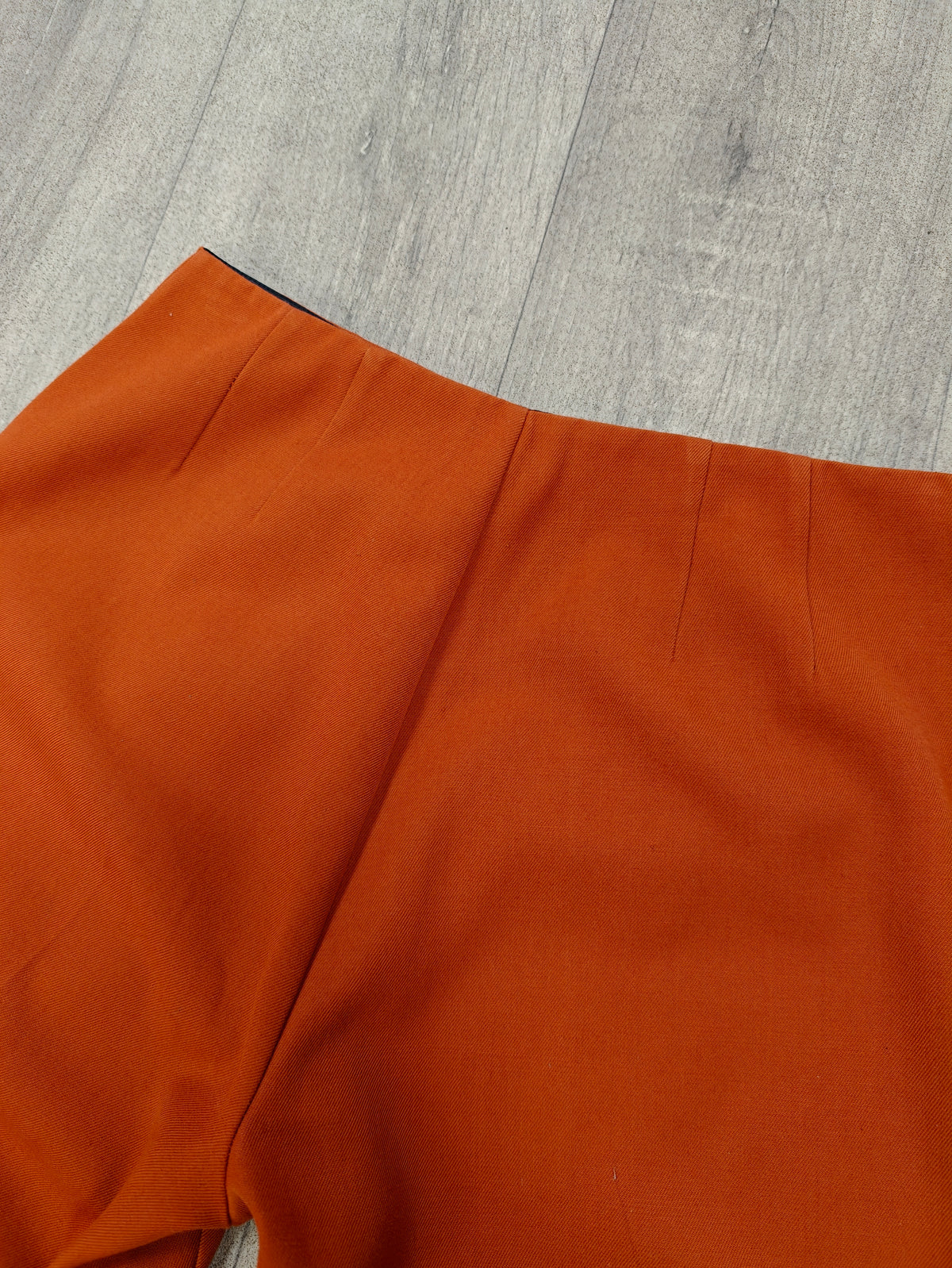 1970s St Michael button front flares - 26" waist