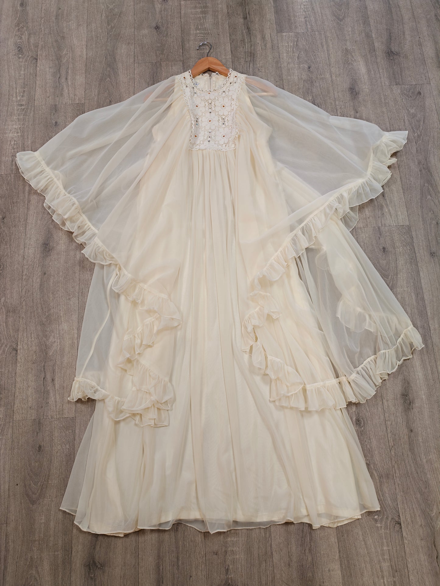 1970s House of Nicholas maxi dress - XS/S/6/8