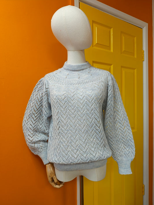 Hand knitted jumper - S