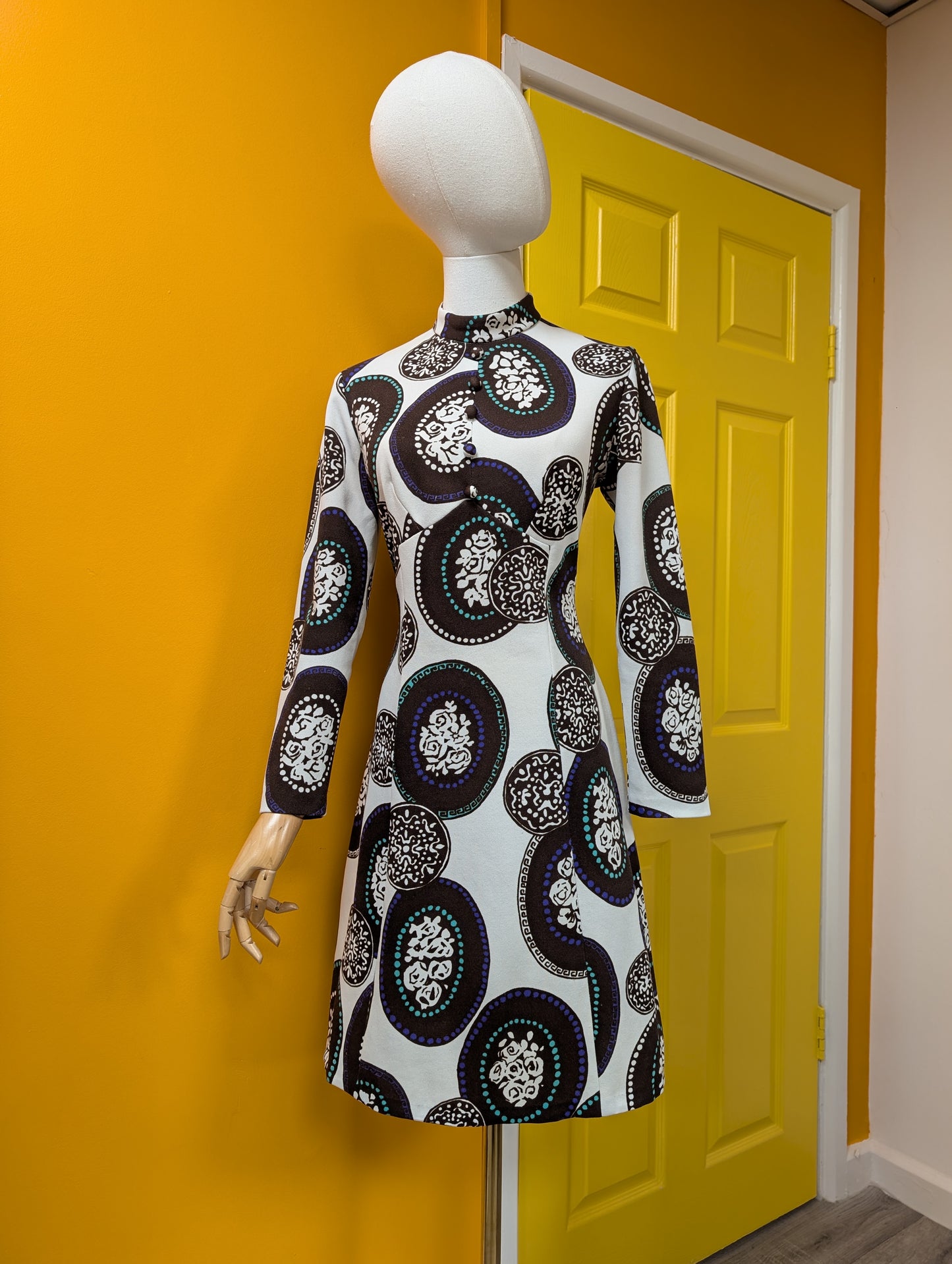 60s/70s dress - M/12