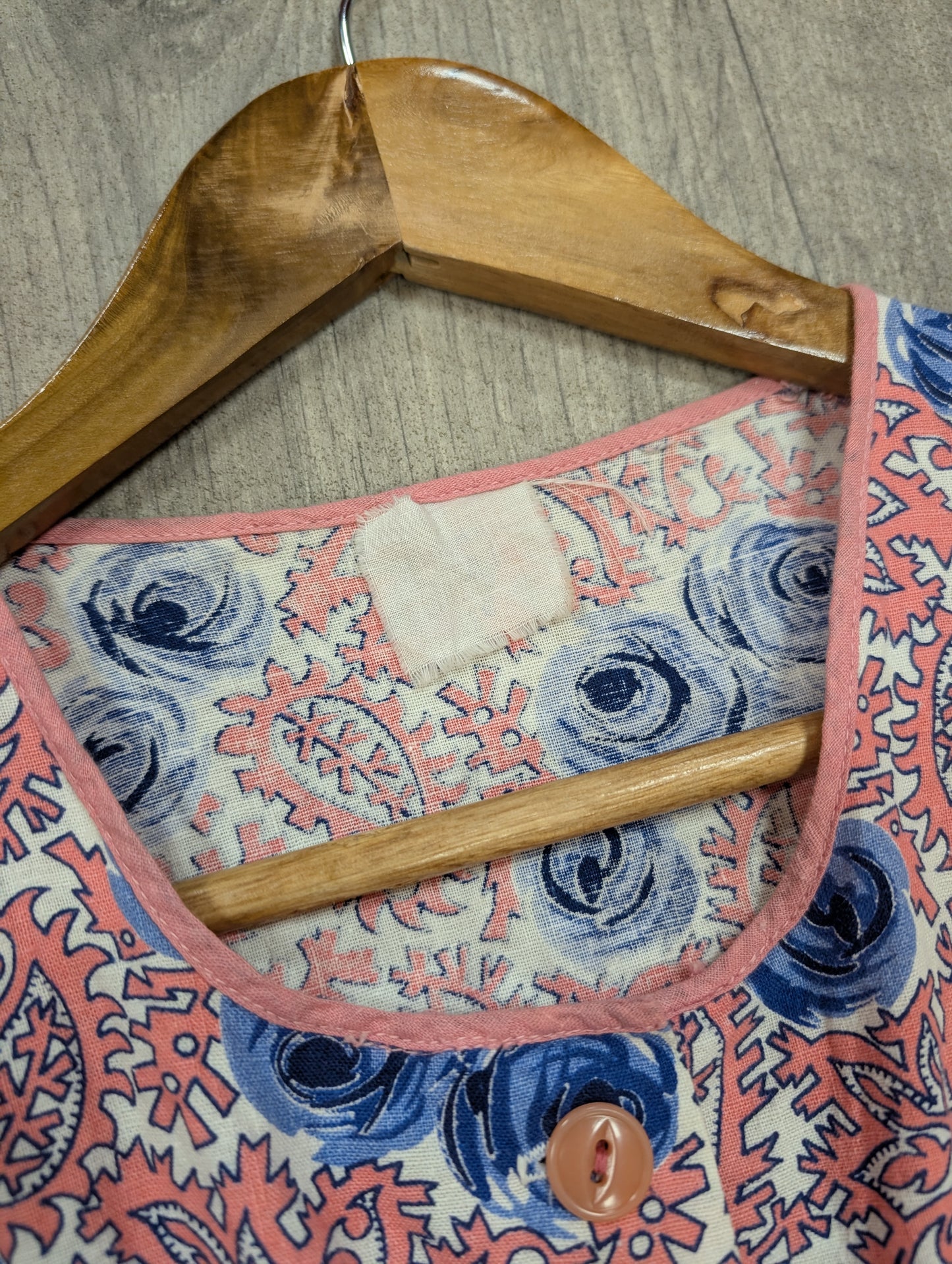 Paisley & rose print dress - XS/S