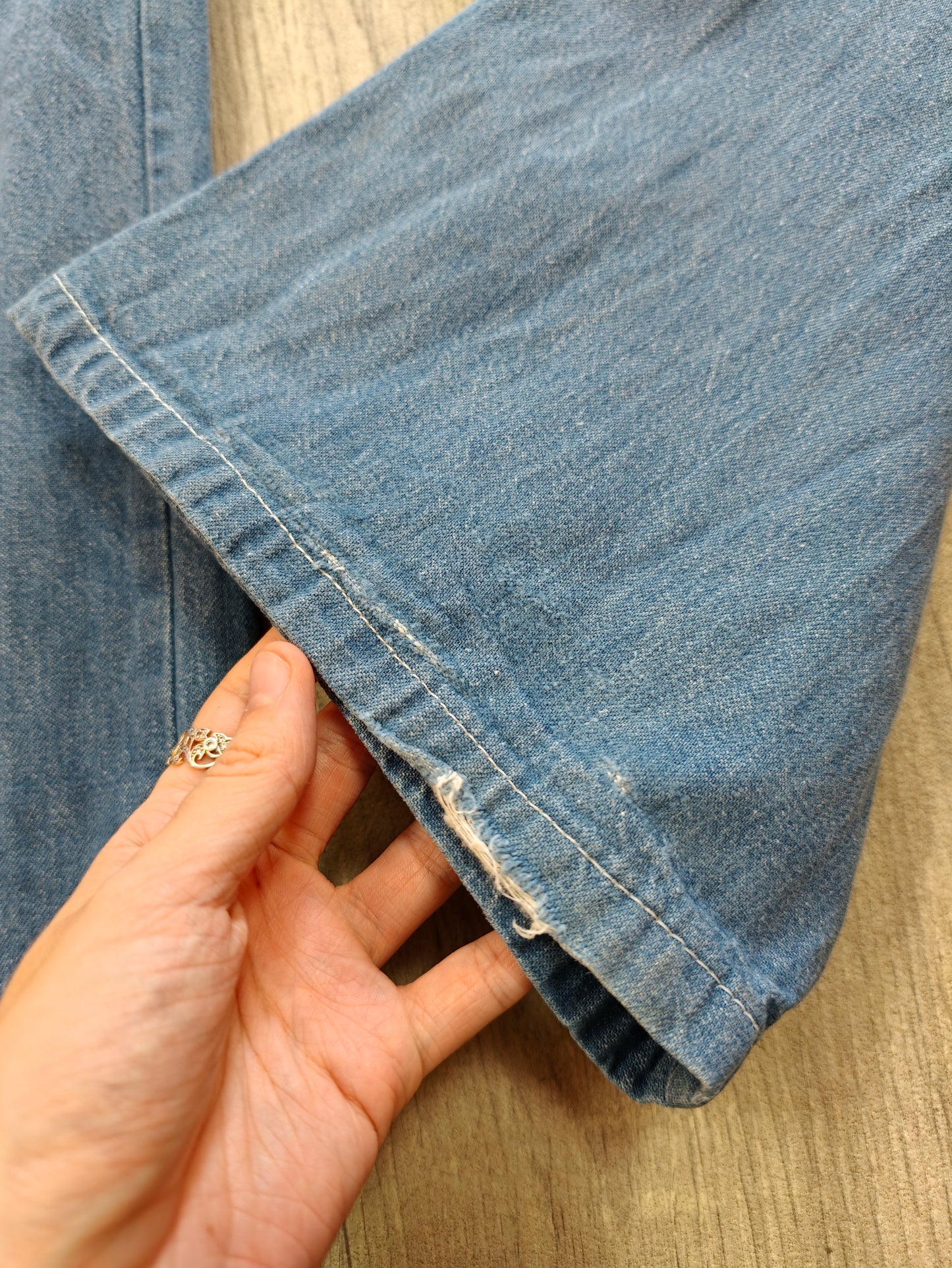 1970s Landlubber denim jumpsuit - XS/6