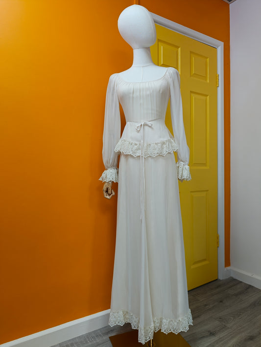 1970s Kati at Laura Phillips maxi dress - XS/6