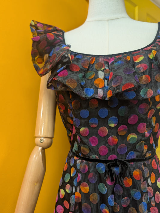 1970s Robert Dorland maxi dress - S/8