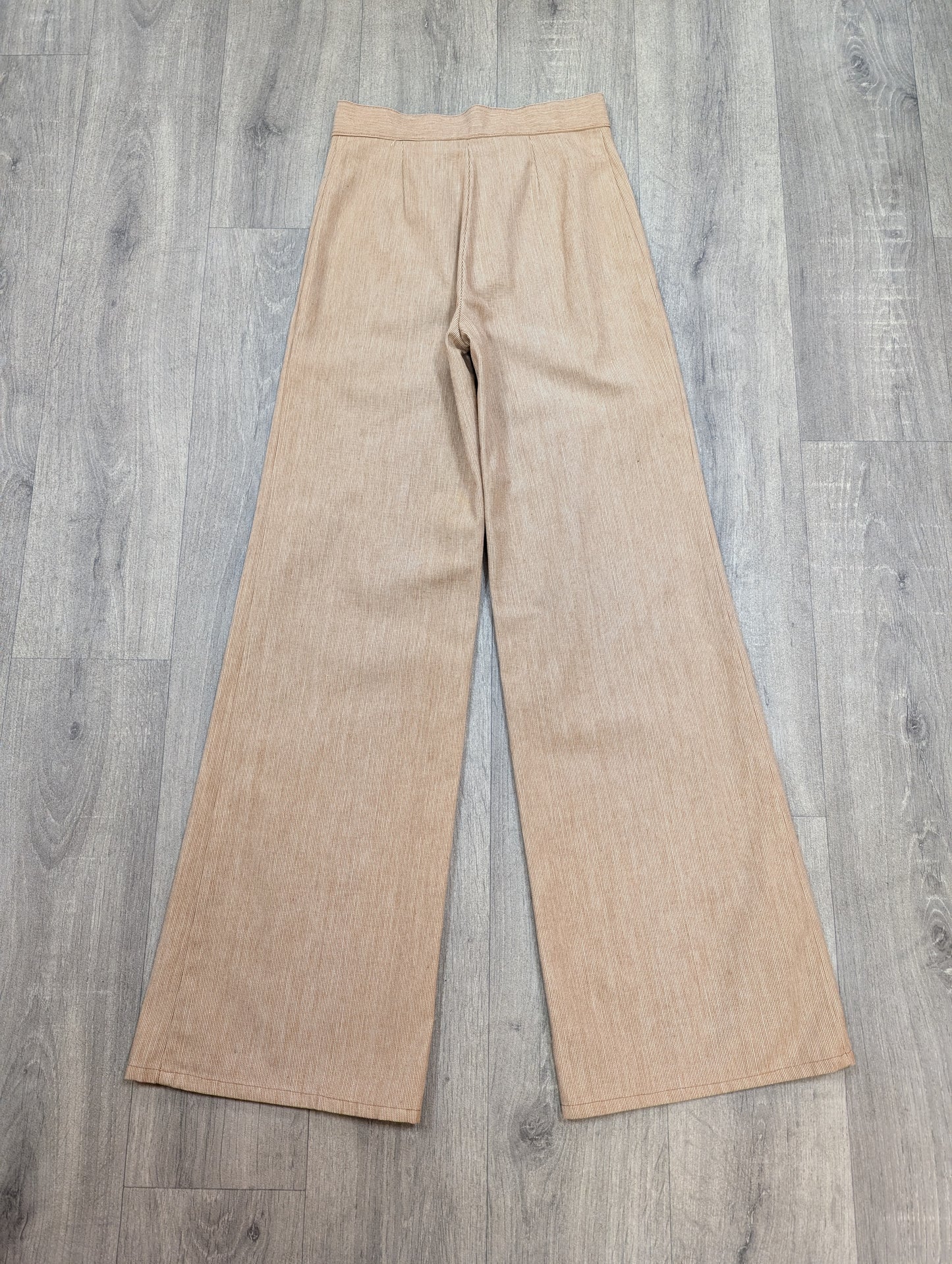1970s St Michael flares - 25"W, 34"H, 31.5"L