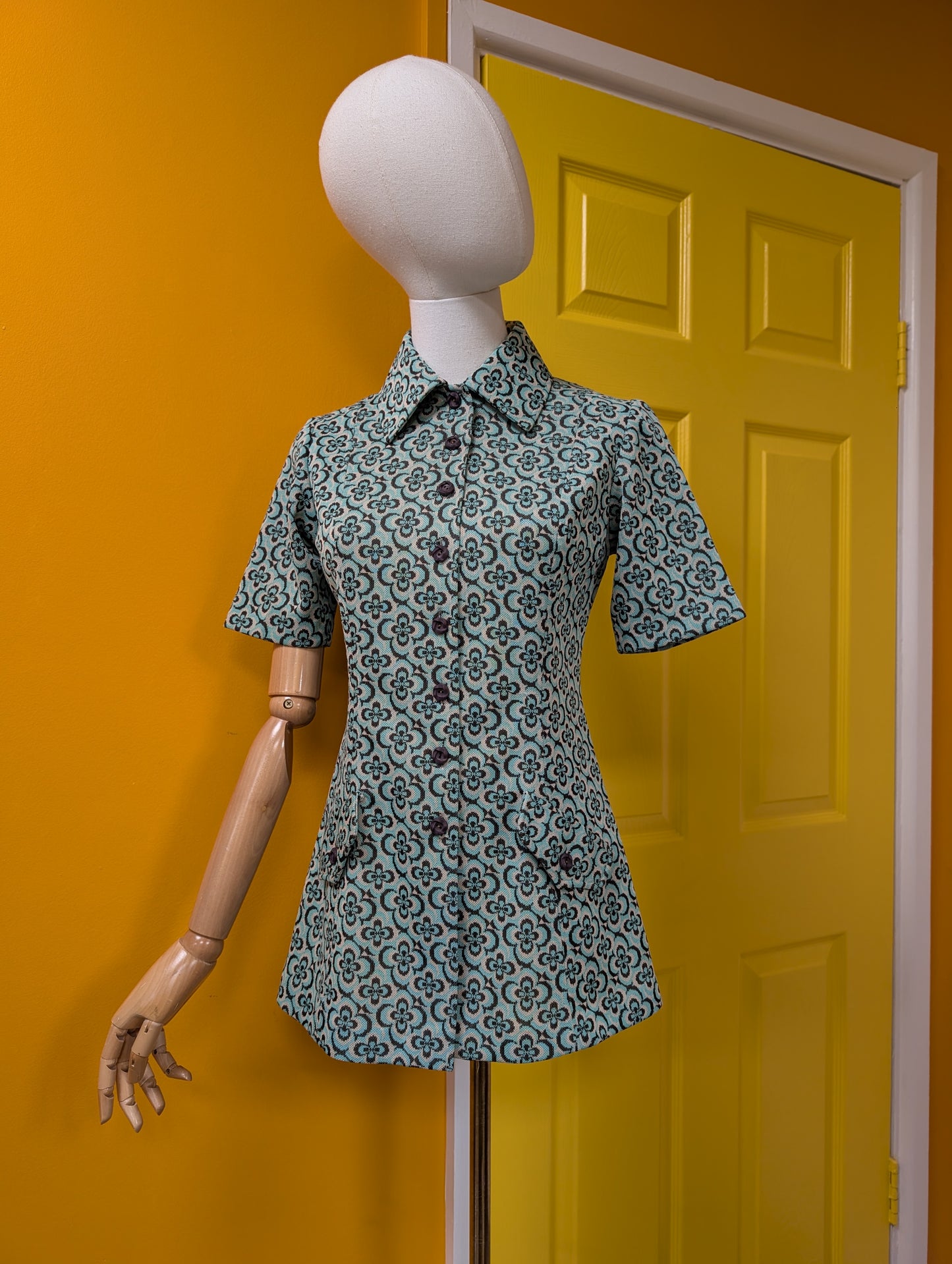 1960s Garden of Eden top - XS/S/6/8