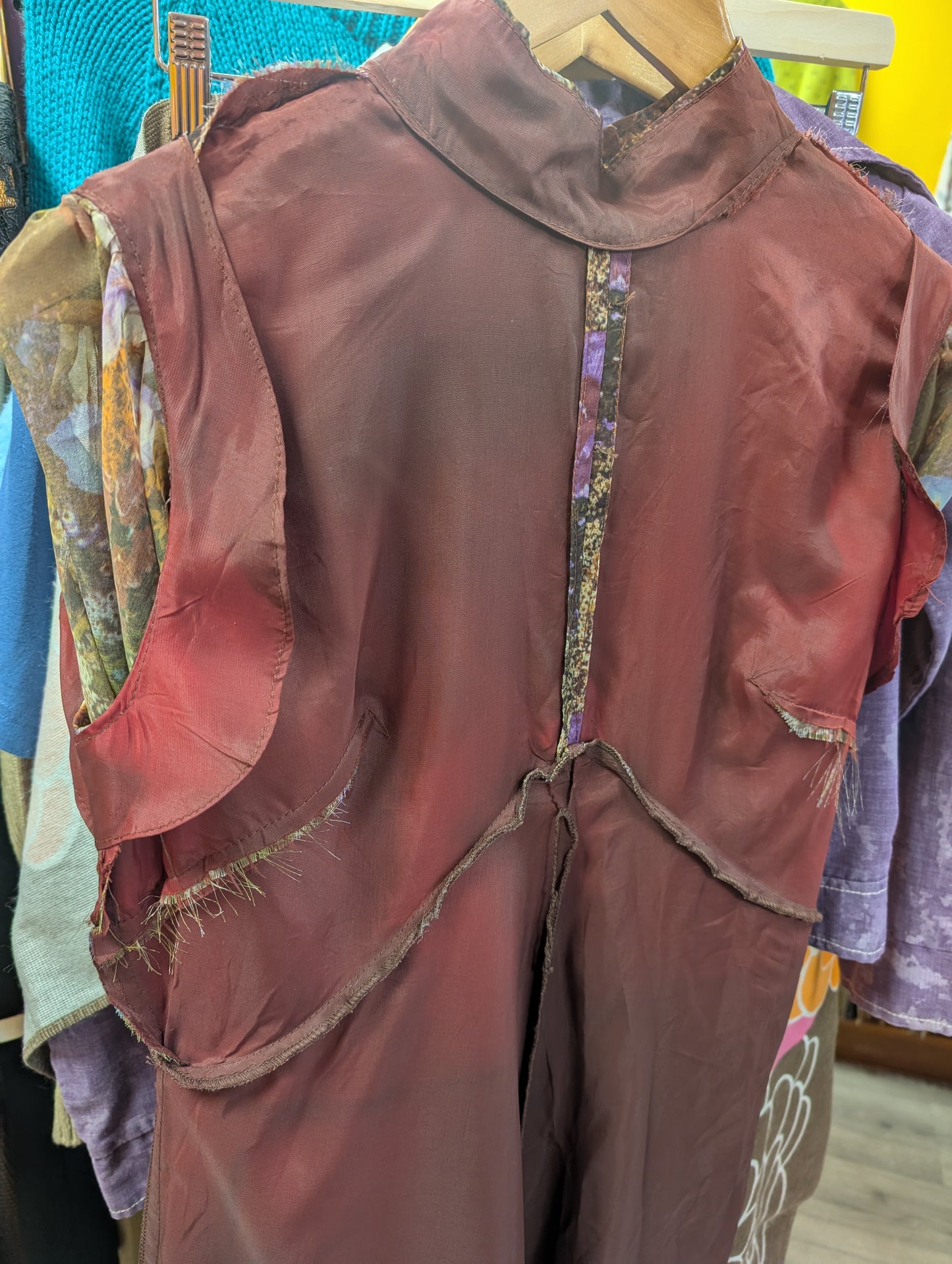 1970s Karida floral maxi dress - M/12