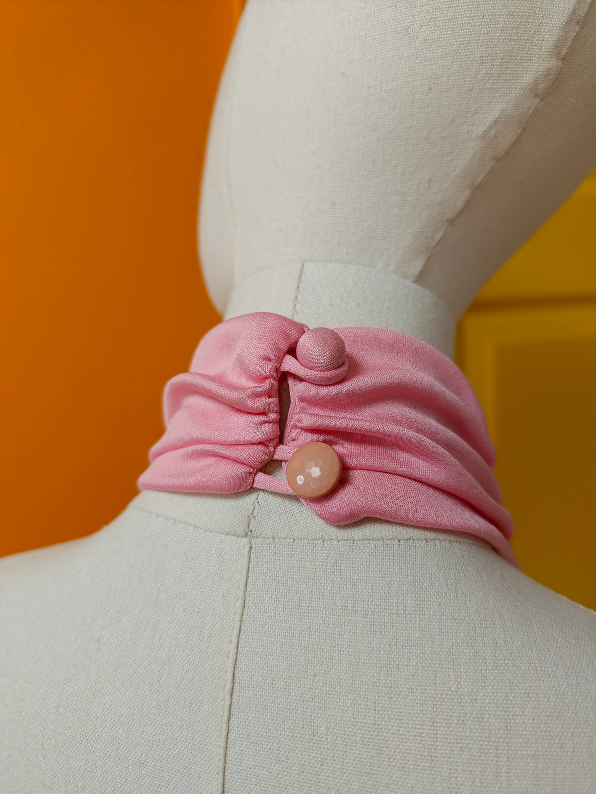 1970s pink maxi dress - XXS/XS