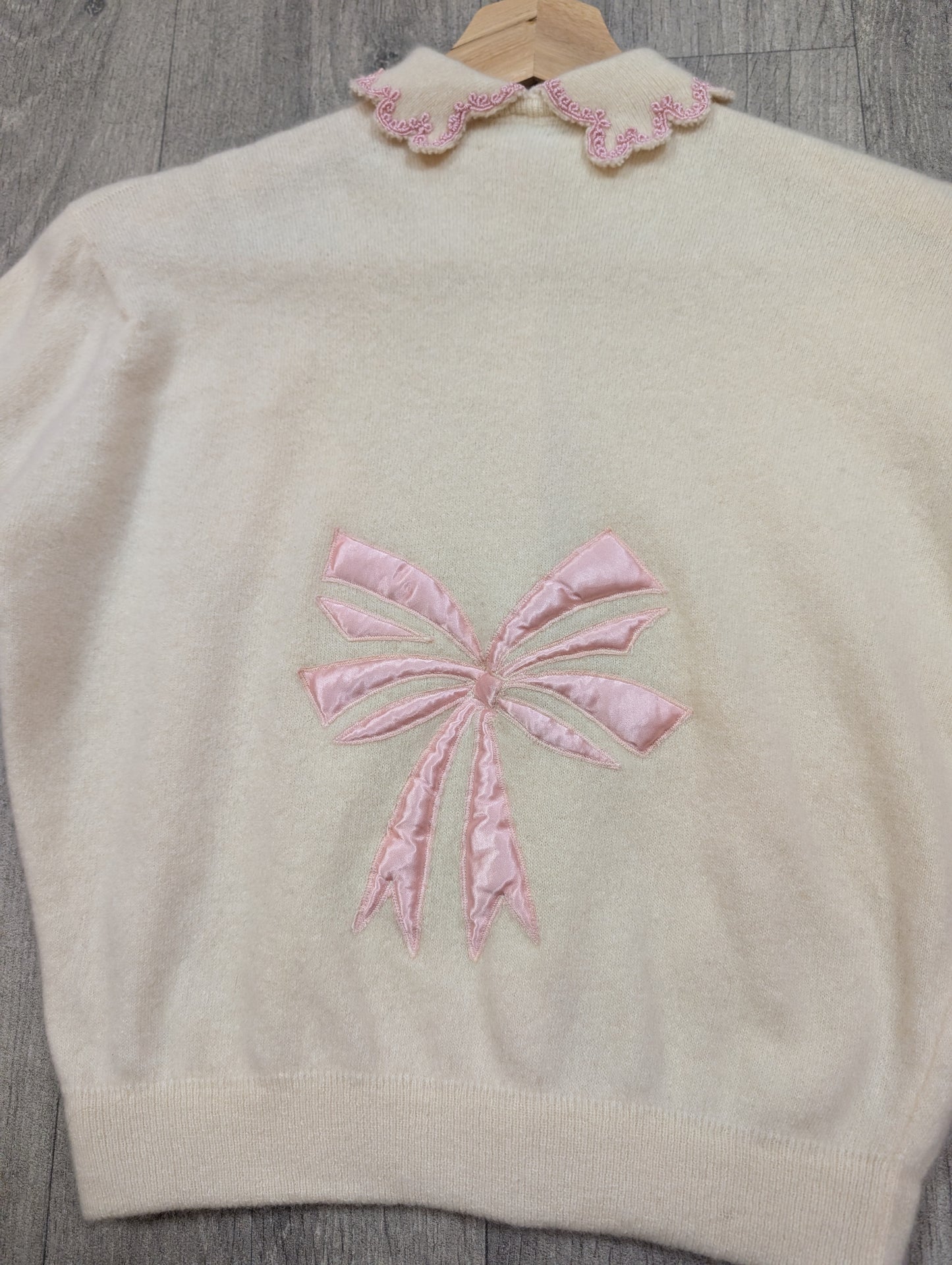 Gorgeous 1950s Nannette Cashmeres cashmere cardigan - XS/S
