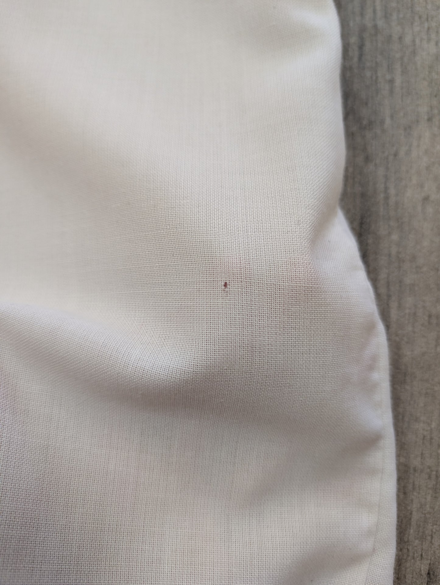 1970s white jumpsuit with MG patch - S/M/10/12