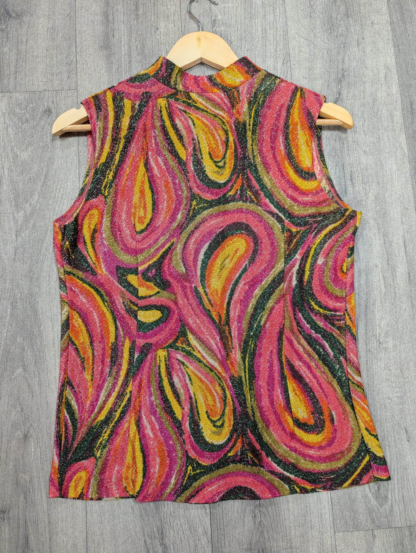 Phenomenal 1960s Ian Peters lurex trouser suit - S/8