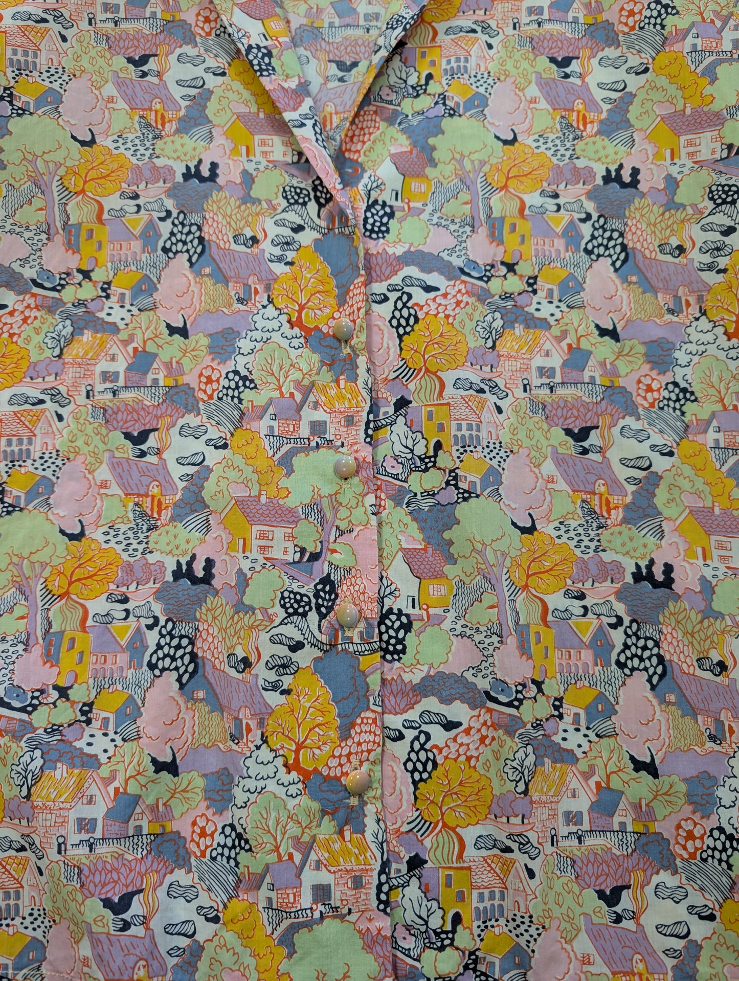 Liberty Heath View print shirt - M