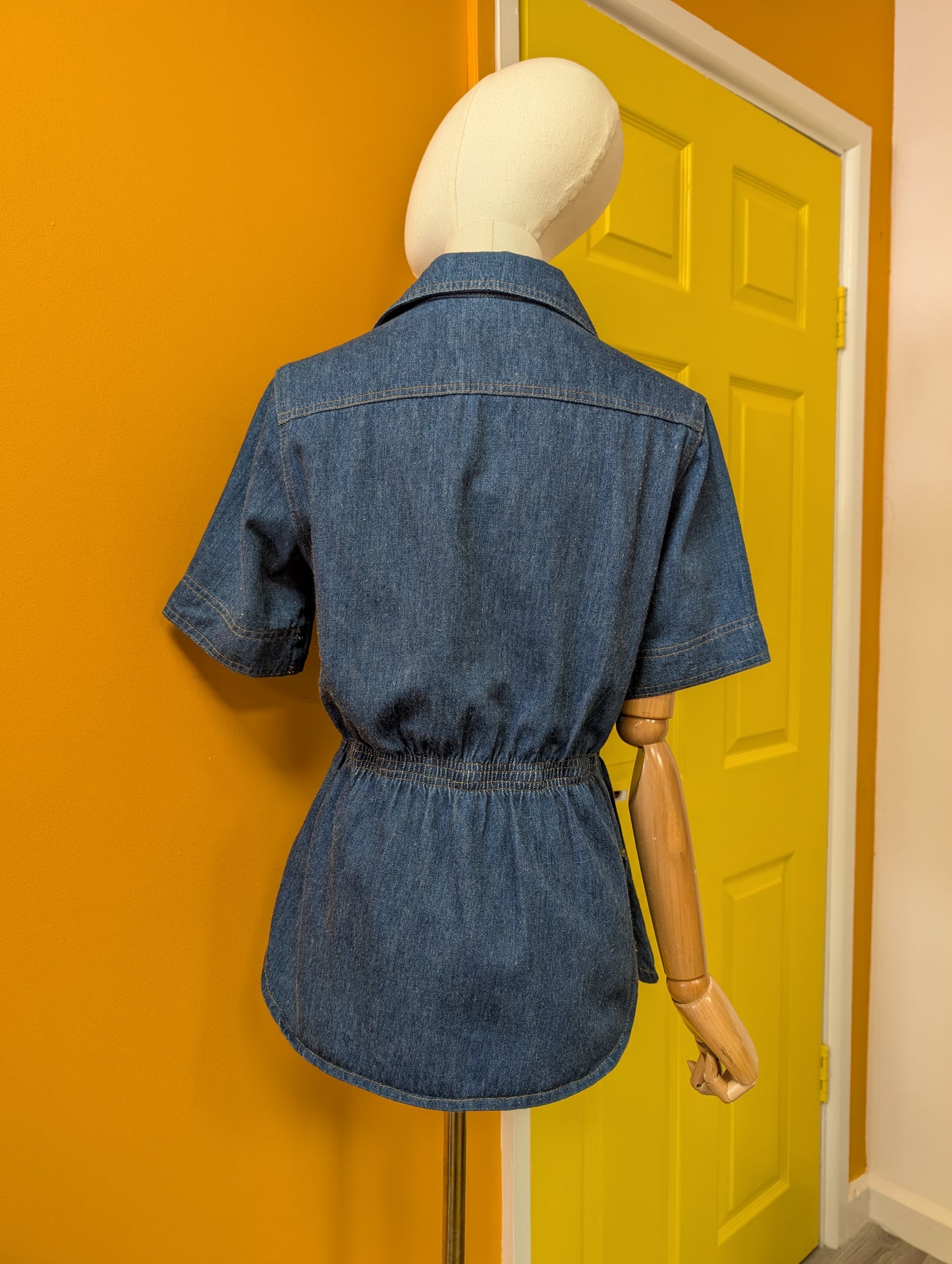 1970s Lee Cooper denim shirt - 10/12