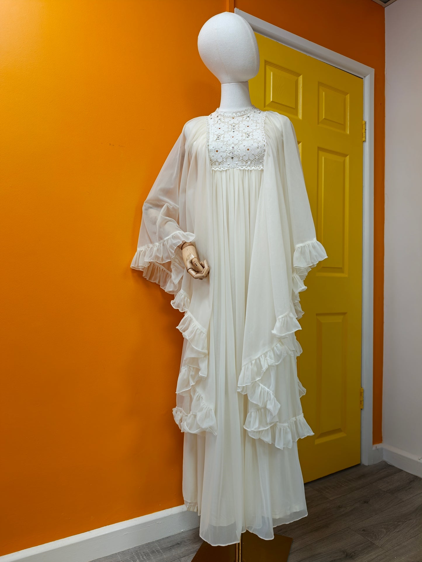 1970s House of Nicholas maxi dress - XS/S/6/8