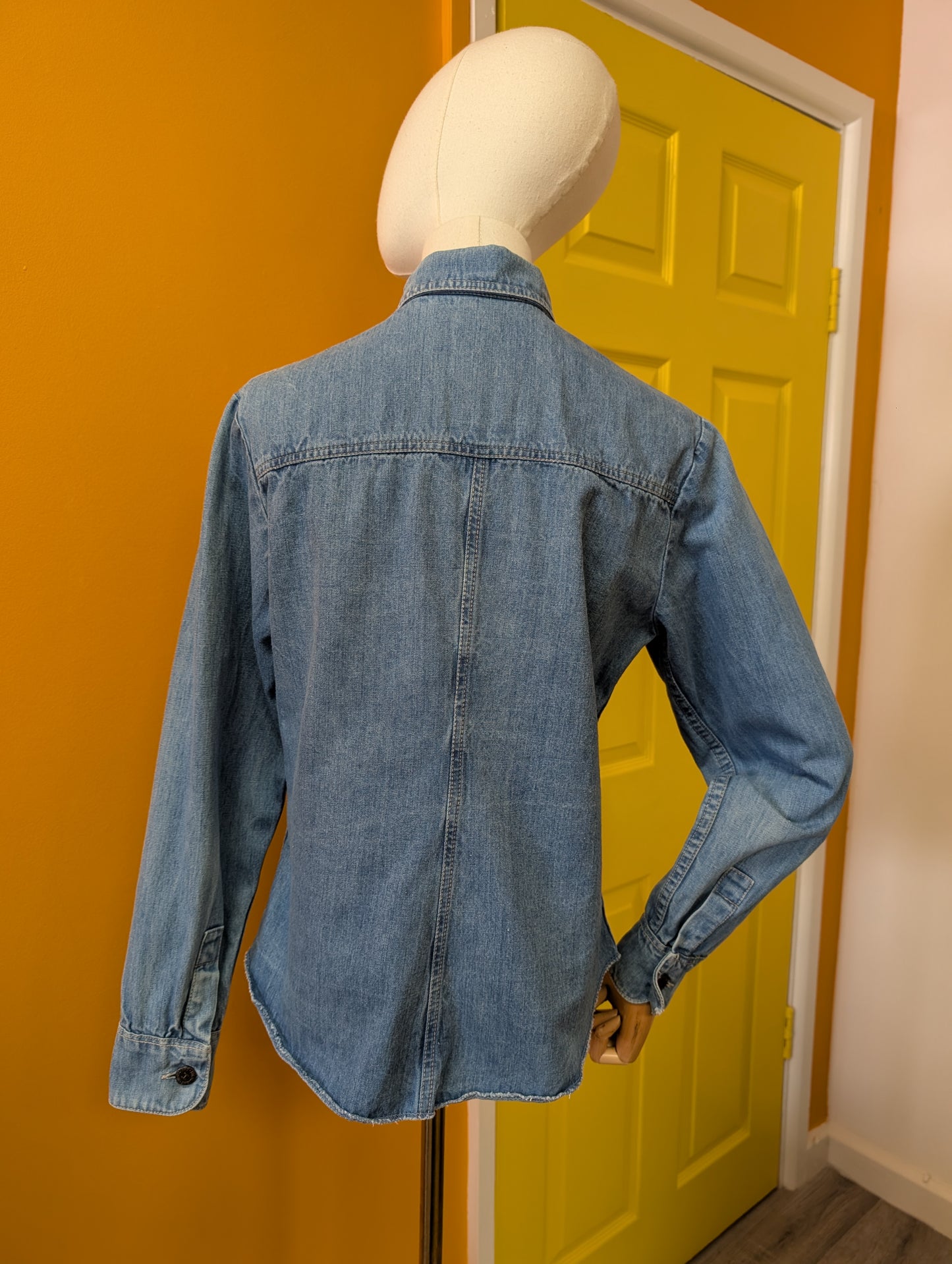 1970s Highlight Jeans denim shirt - M