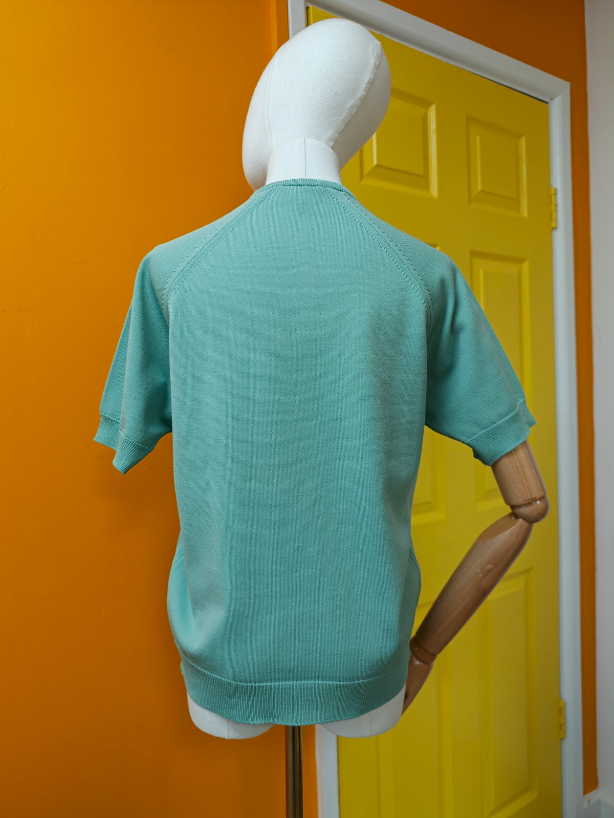 1970s Co-op green knit top - M