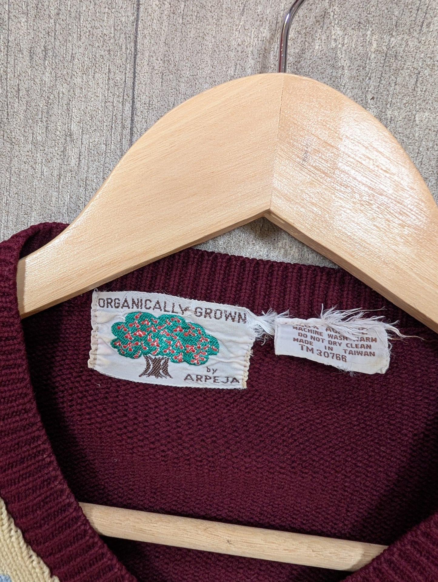 1970s Organically Grown by Arpeja novelty jumper - XS