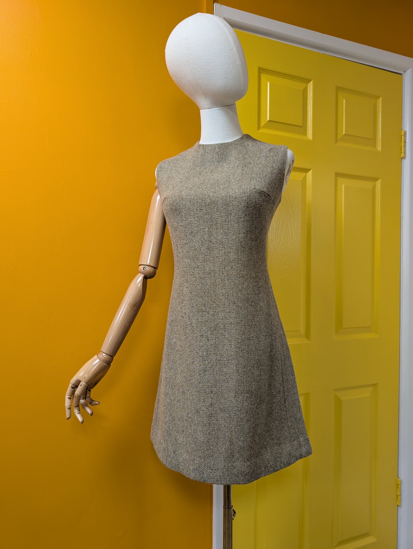 Gorgeous 1960s wool dress and coat - S/8/10