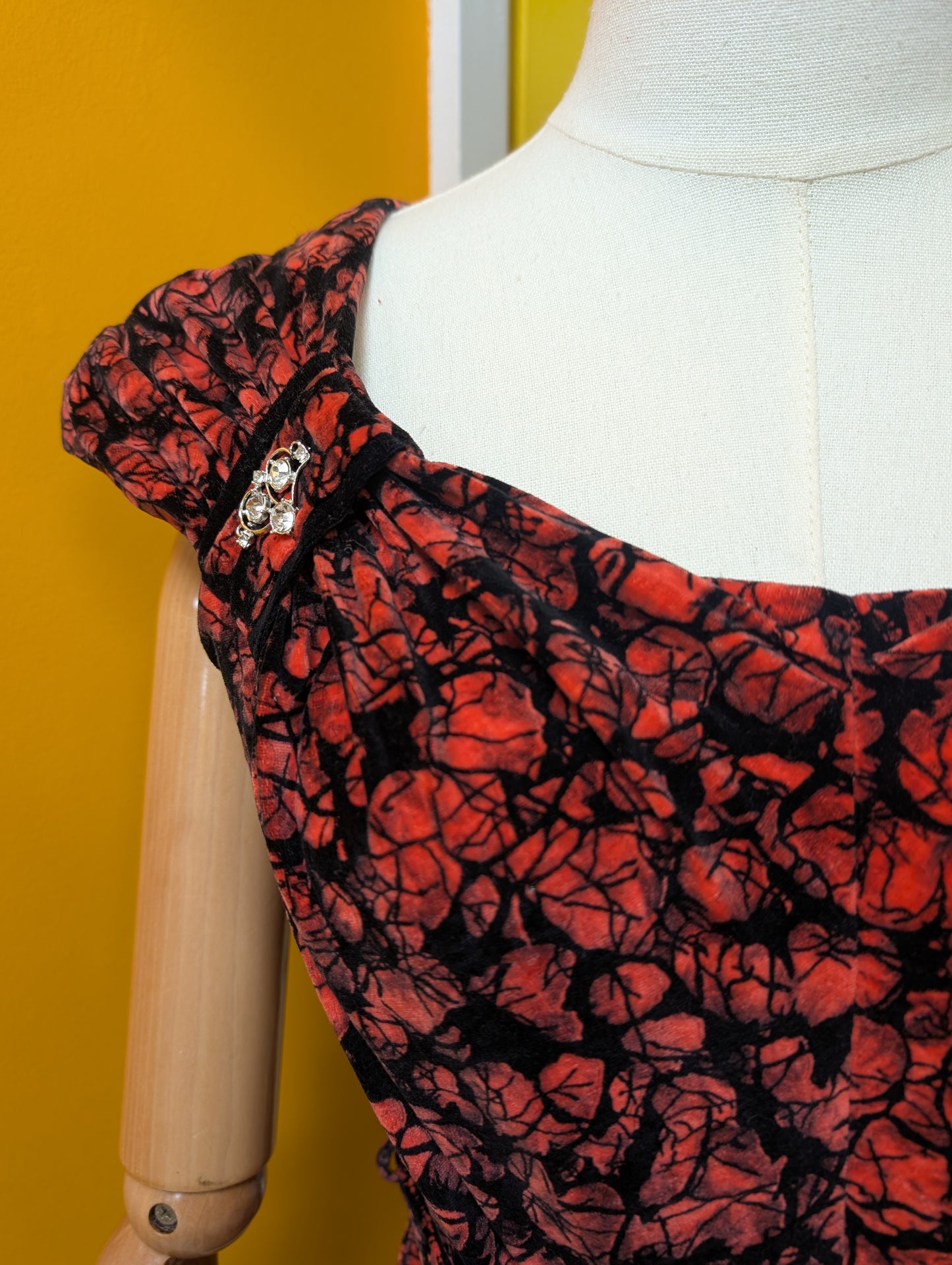Deadstock 50s/60s Devonshire Lady dress - S/10