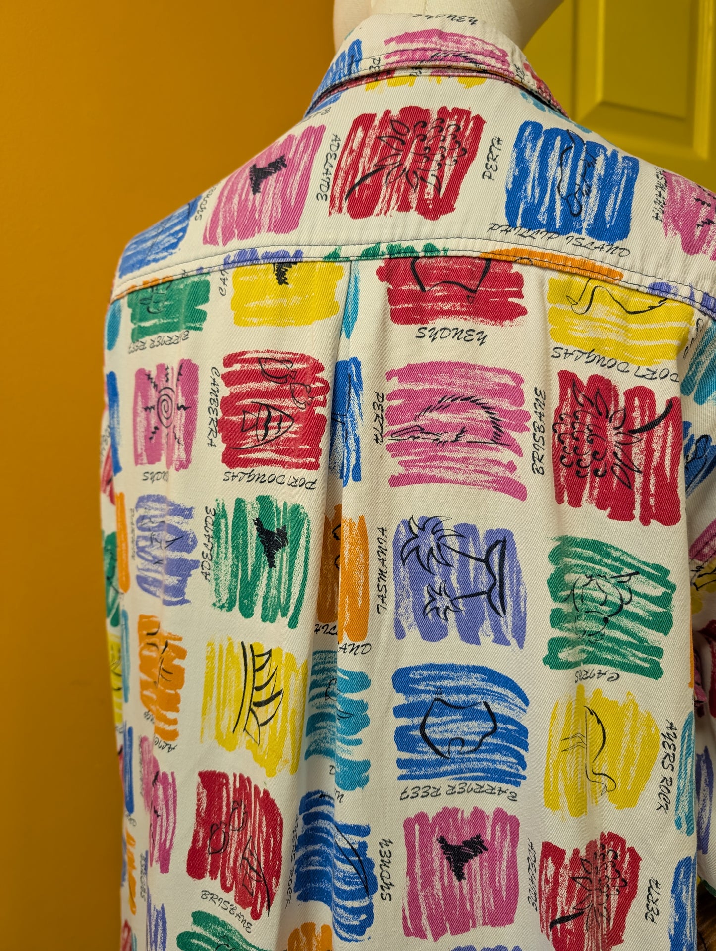 1990s Bonzo Australia cotton shirt