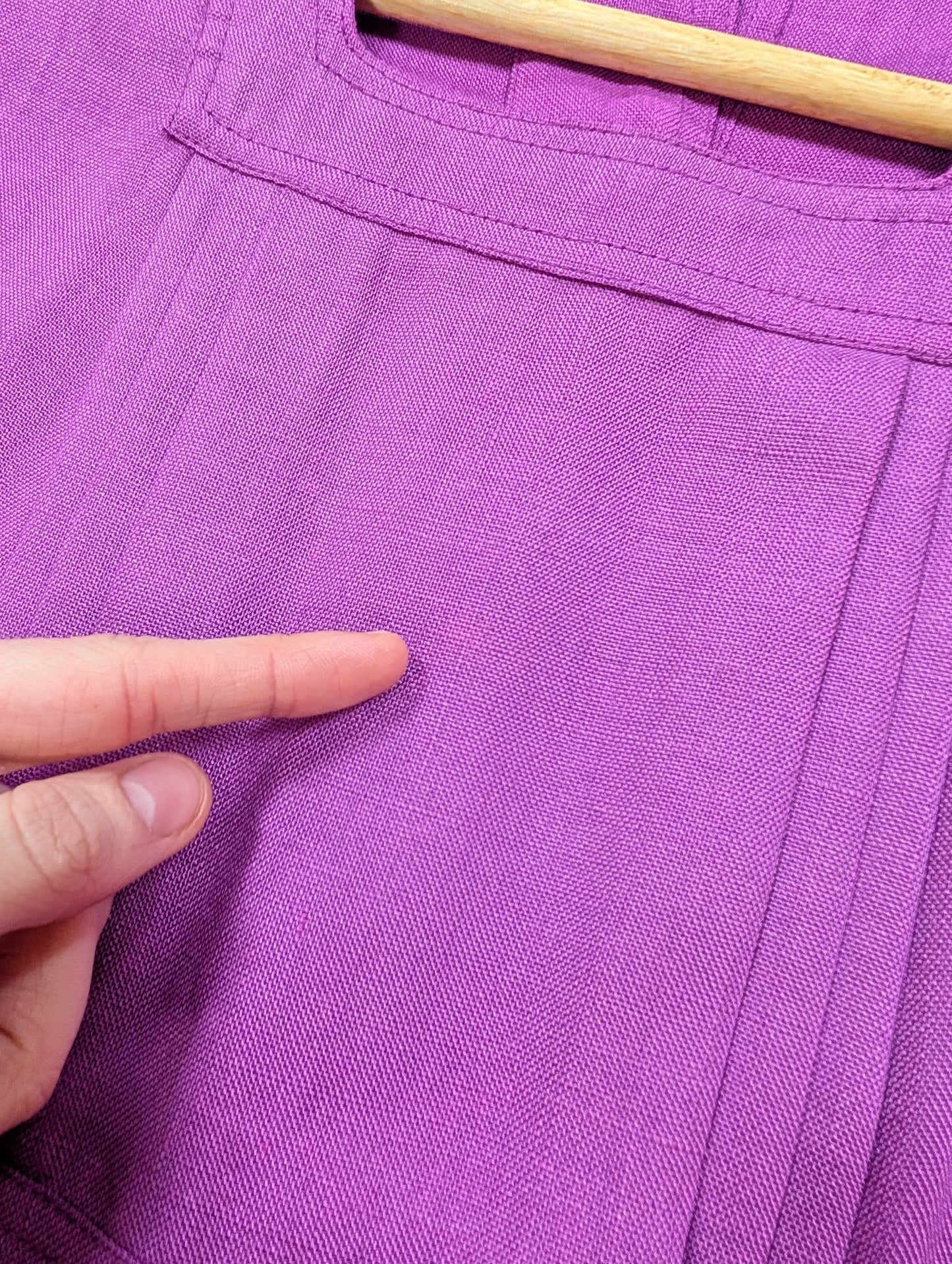 Wonderful 1970s Jean Muir dress - S/8/10