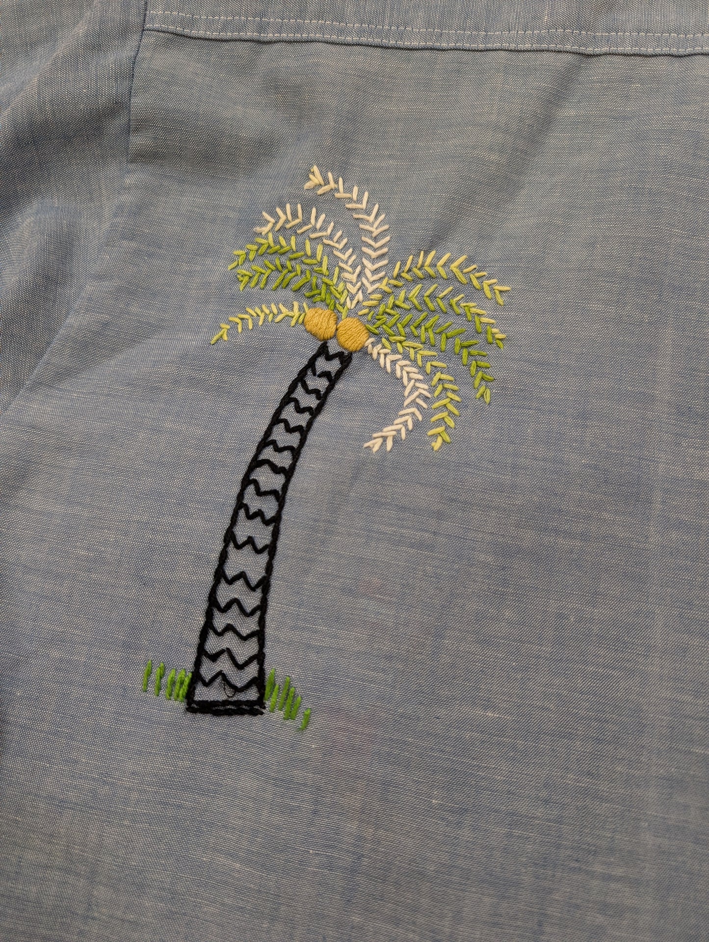 1970s JC Penney Big Mac embroidered shirt