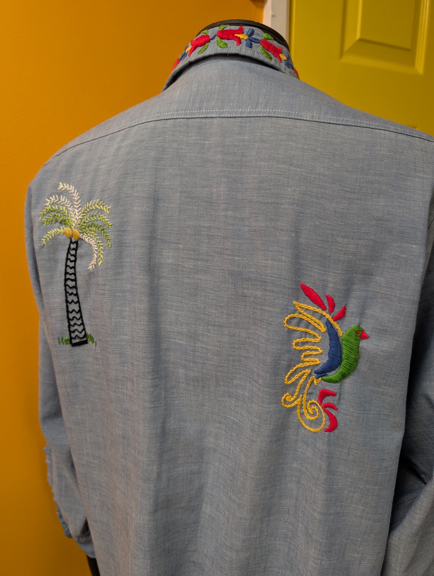 1970s JC Penney Big Mac embroidered shirt