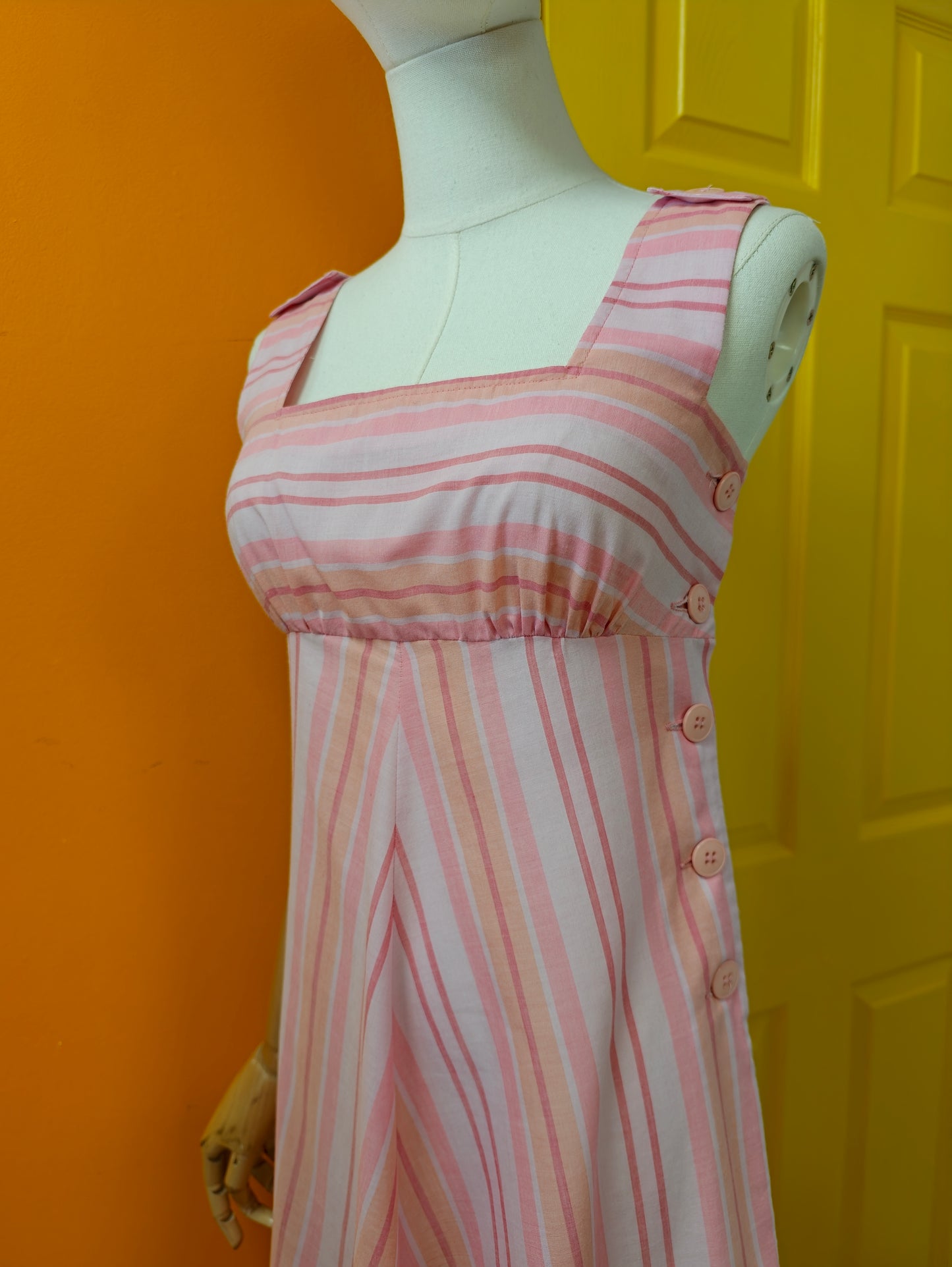 1970s Hamells pink dress - XS