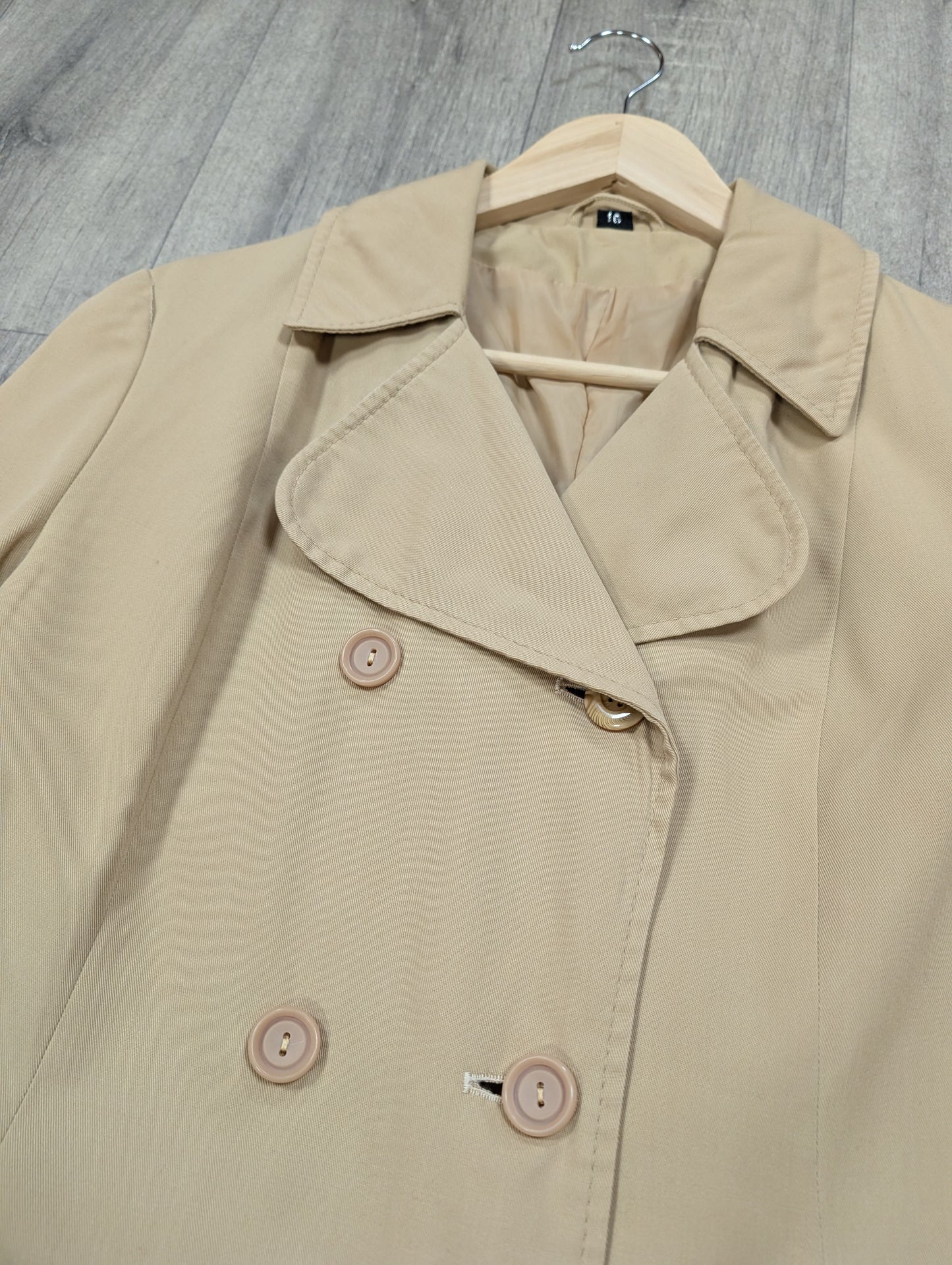1970s Telemac beige coat - M