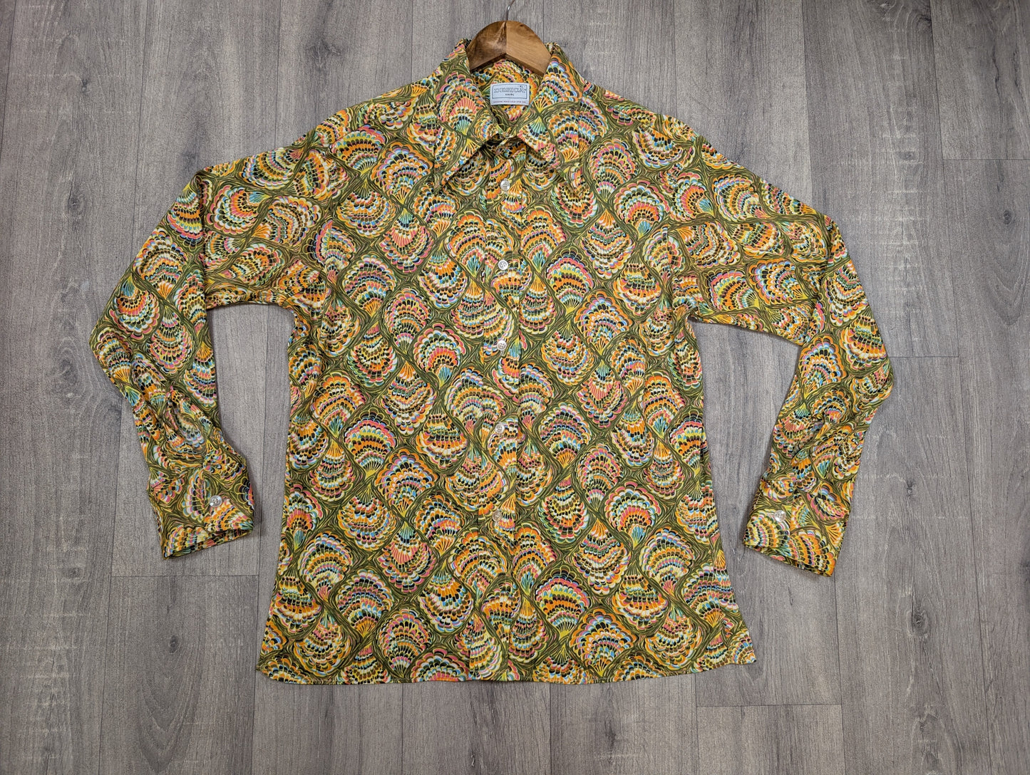 1970s Desica psychedelic shirt