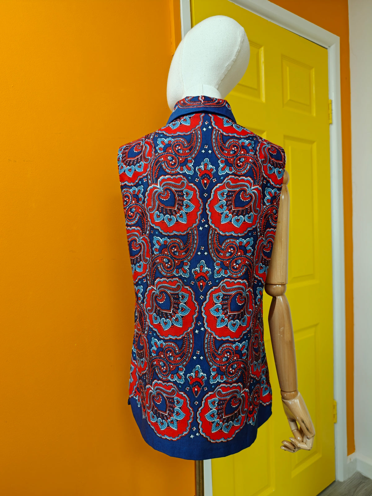 1970s Vera Neumann cotton top - M