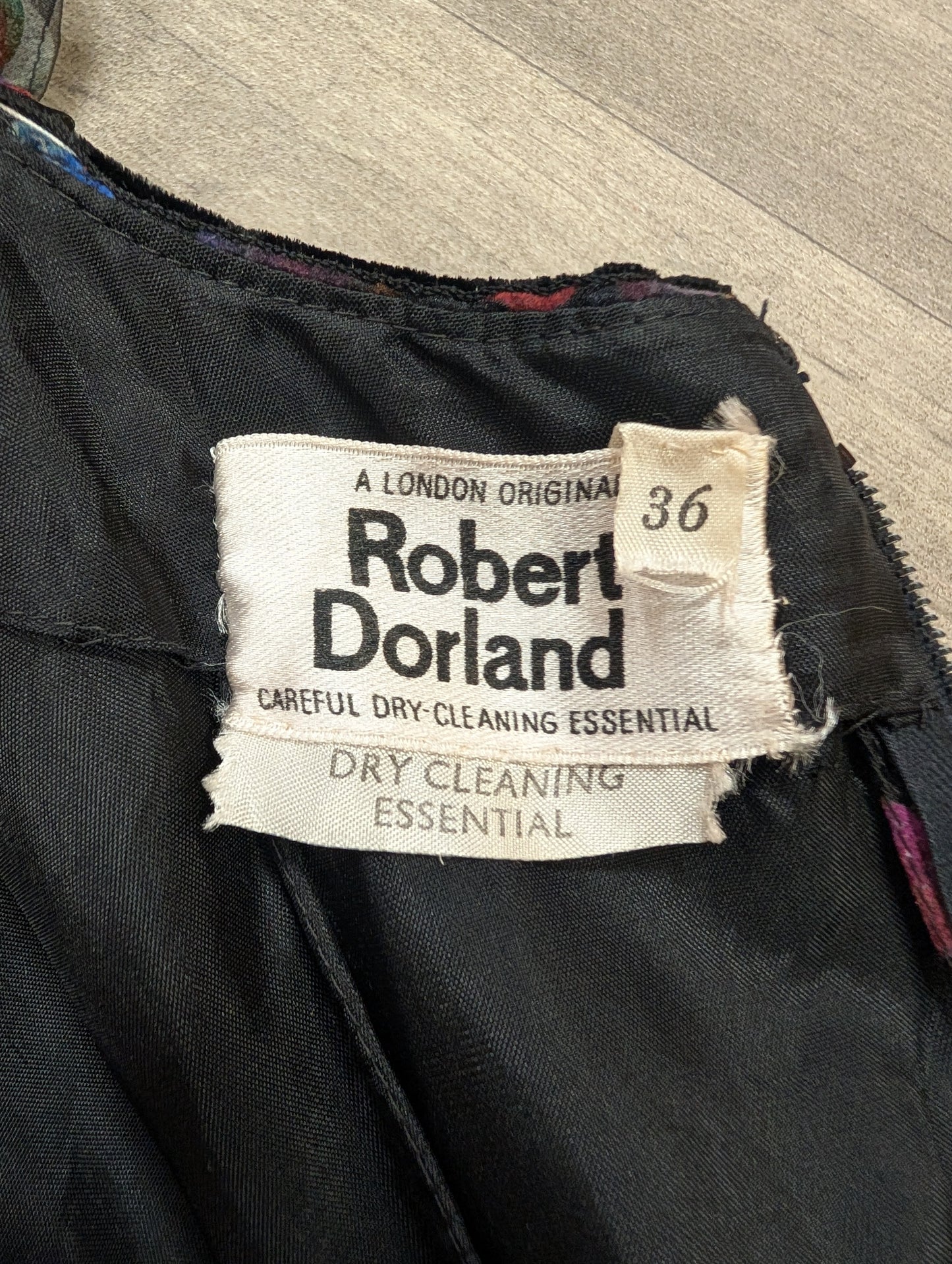 1970s Robert Dorland maxi dress - S/8