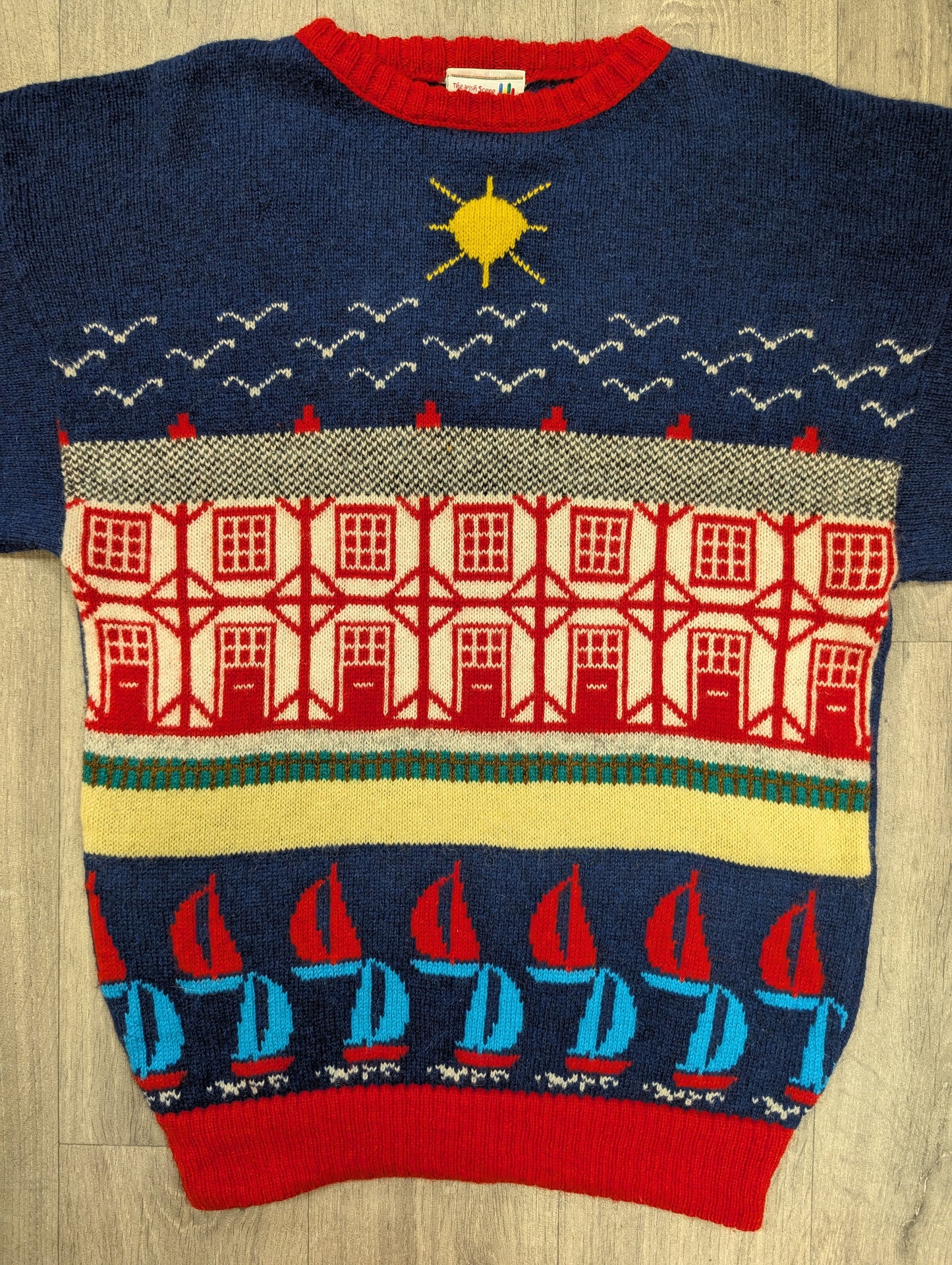 1980s The Irish Scene pure wool jumper