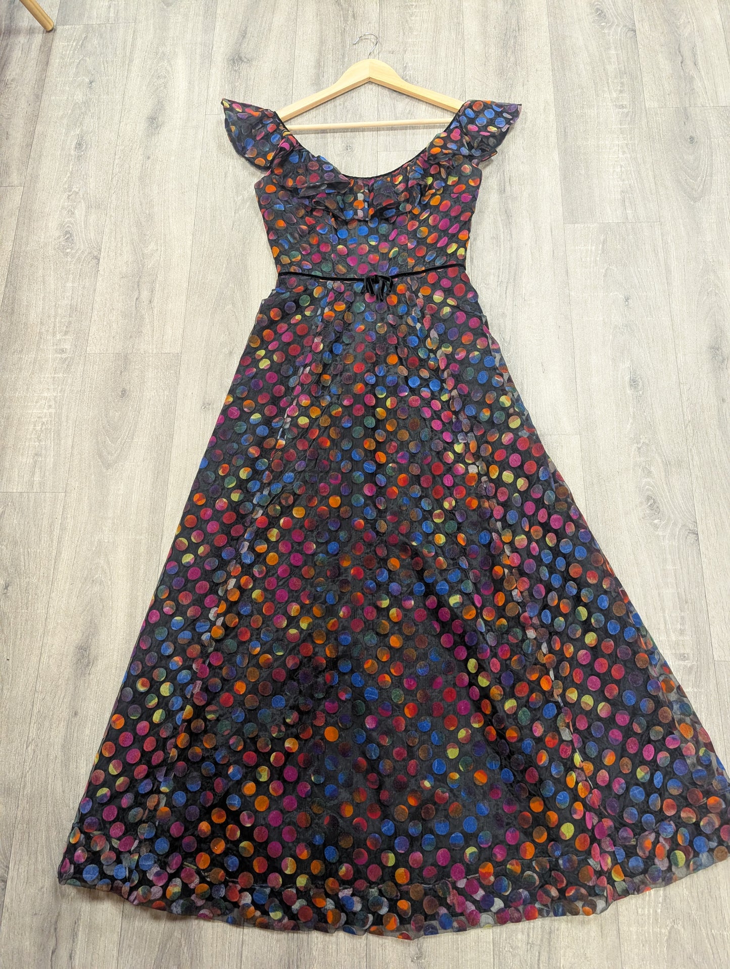 1970s Robert Dorland maxi dress - S/8