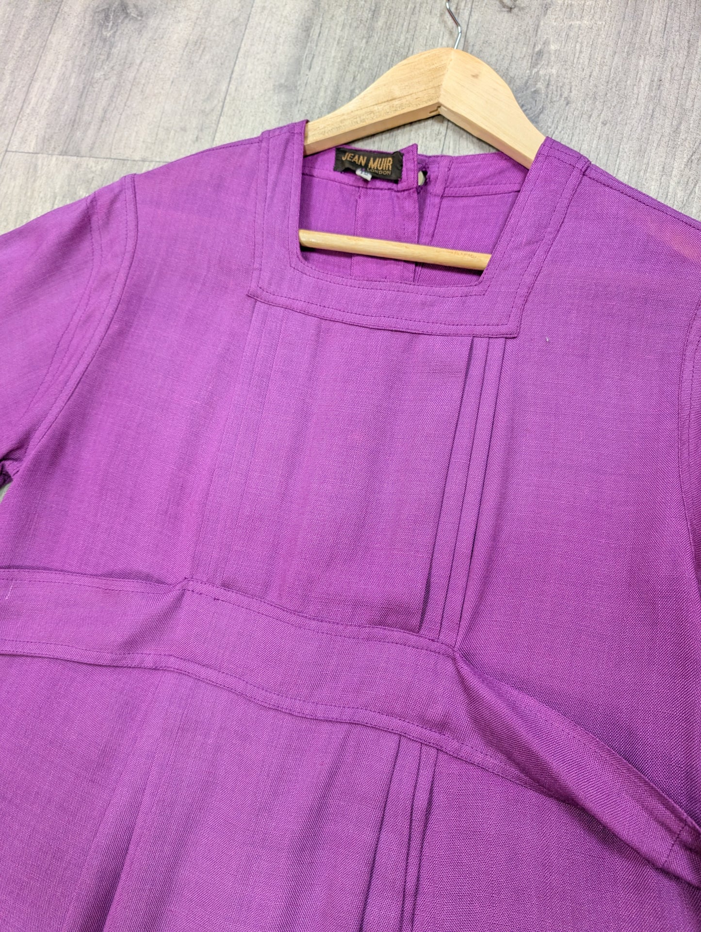 Wonderful 1970s Jean Muir dress - S/8/10