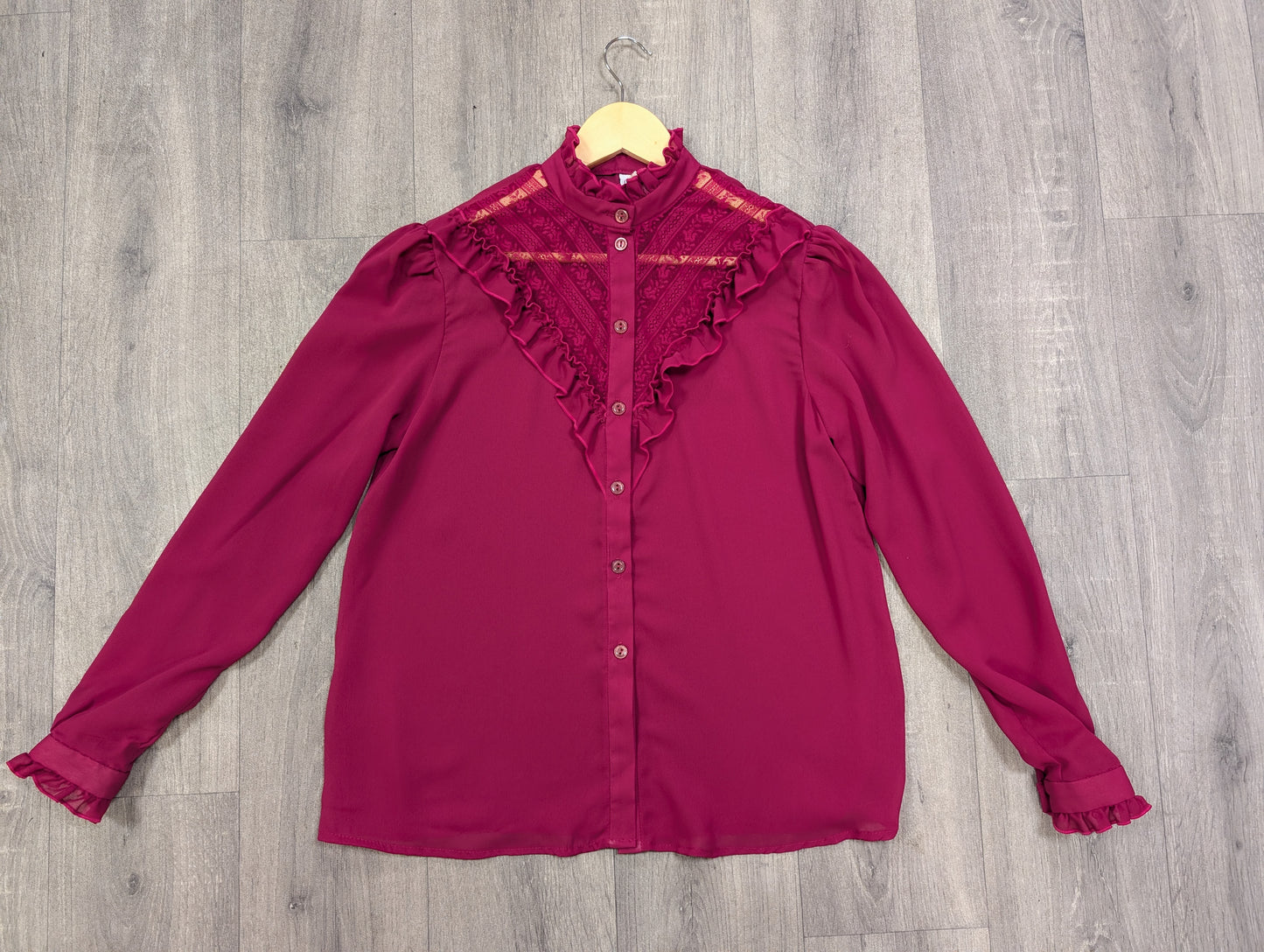 Late 1970s Linzi Separates blouse - S