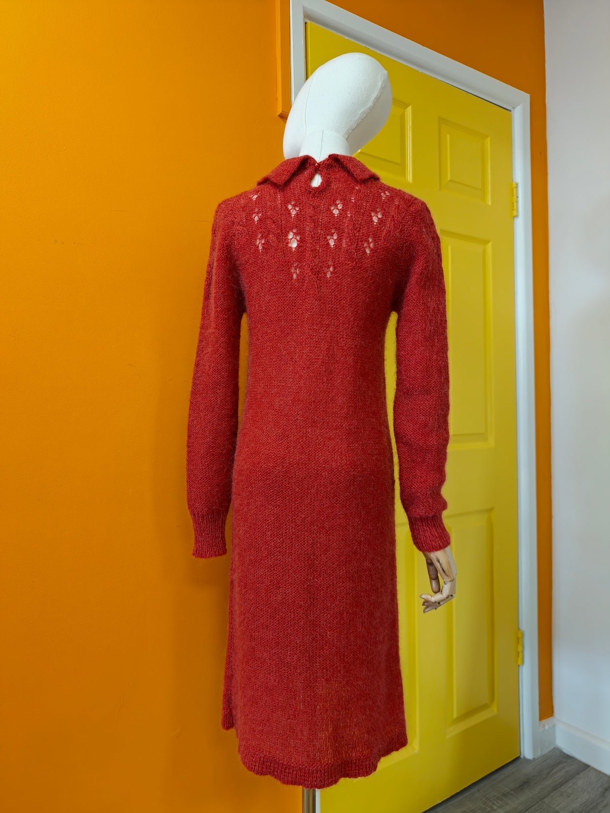 1980s French Connection mohair blend dress - XS/S