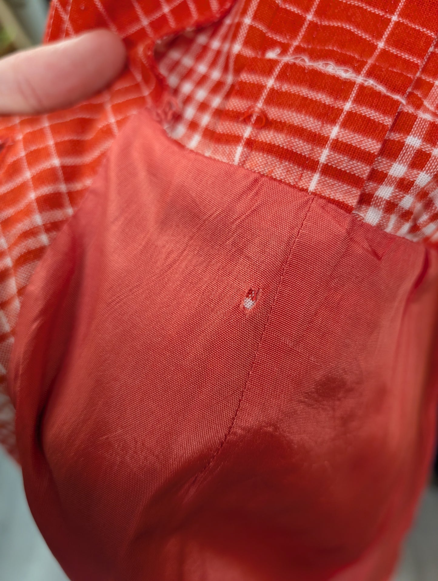 1970s Lady Ascot red dress - S/10