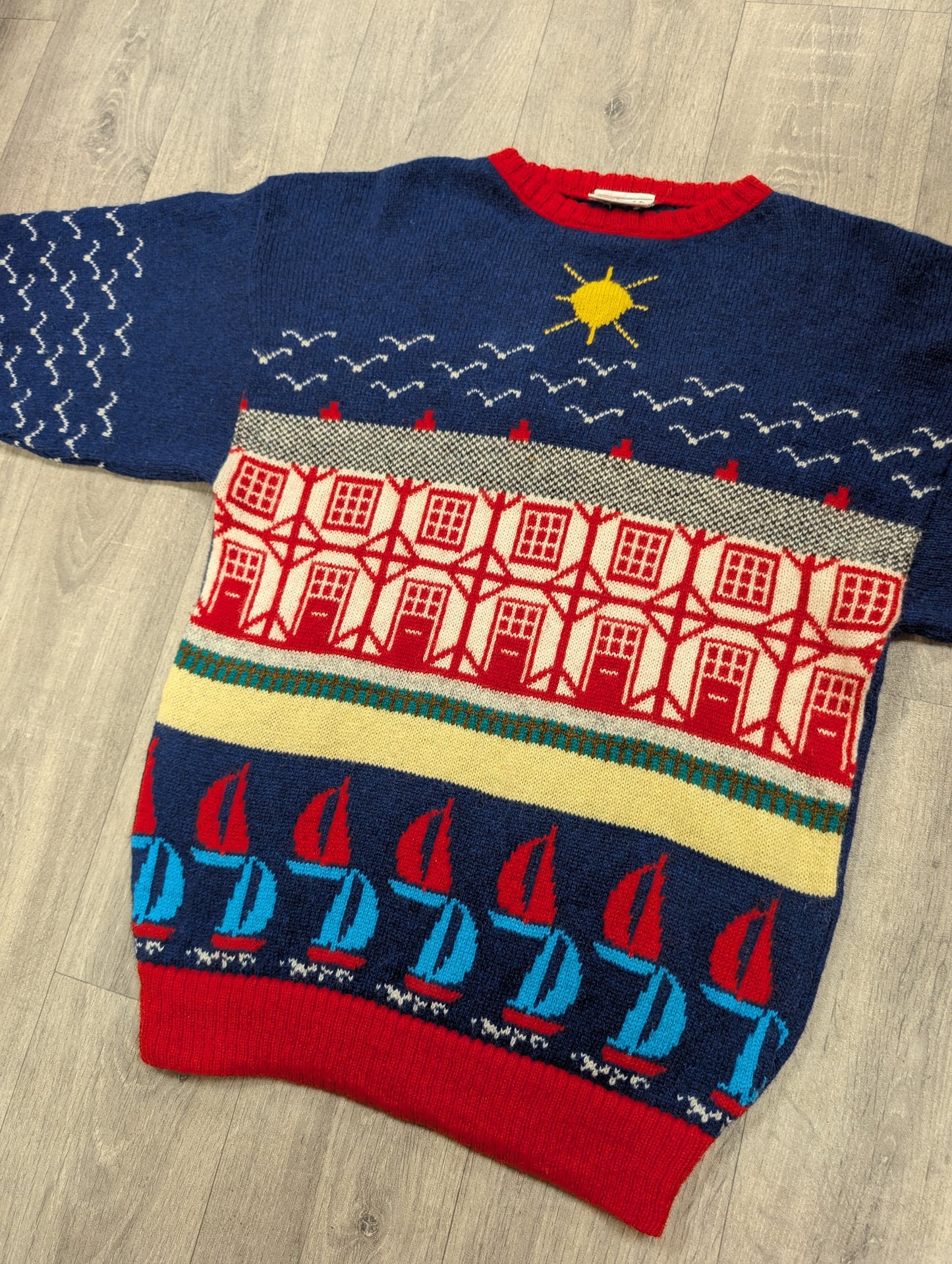 1980s The Irish Scene pure wool jumper