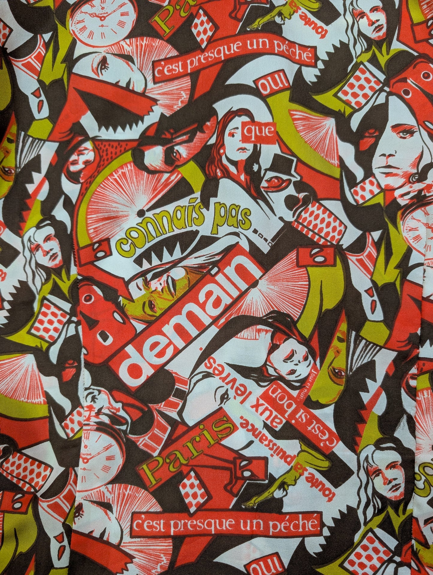 1970s Magit novelty print shirt