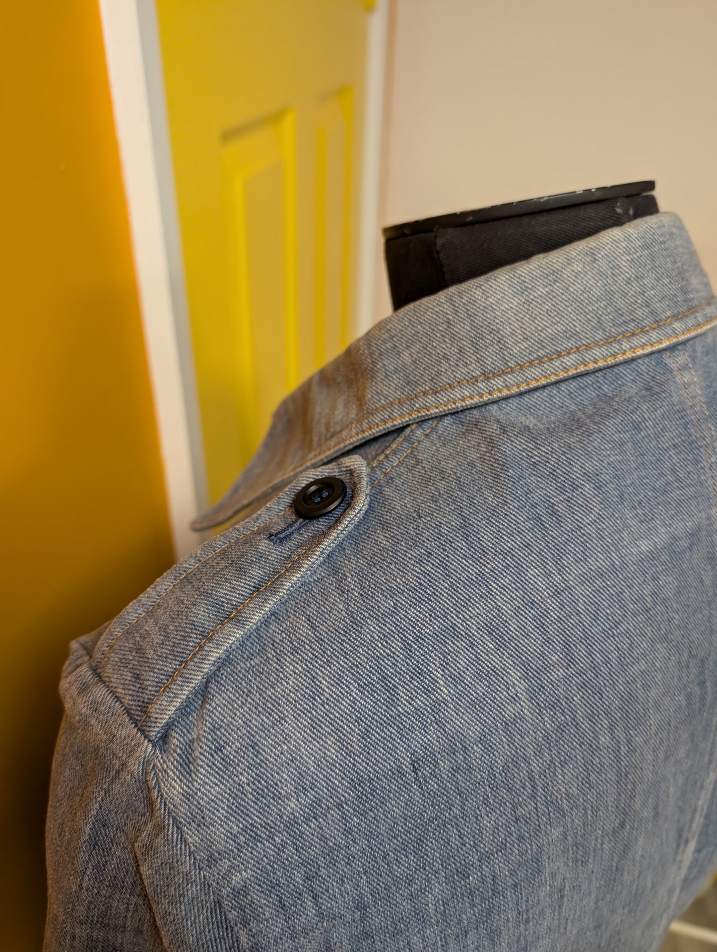 1970s St Michael denim safari jacket