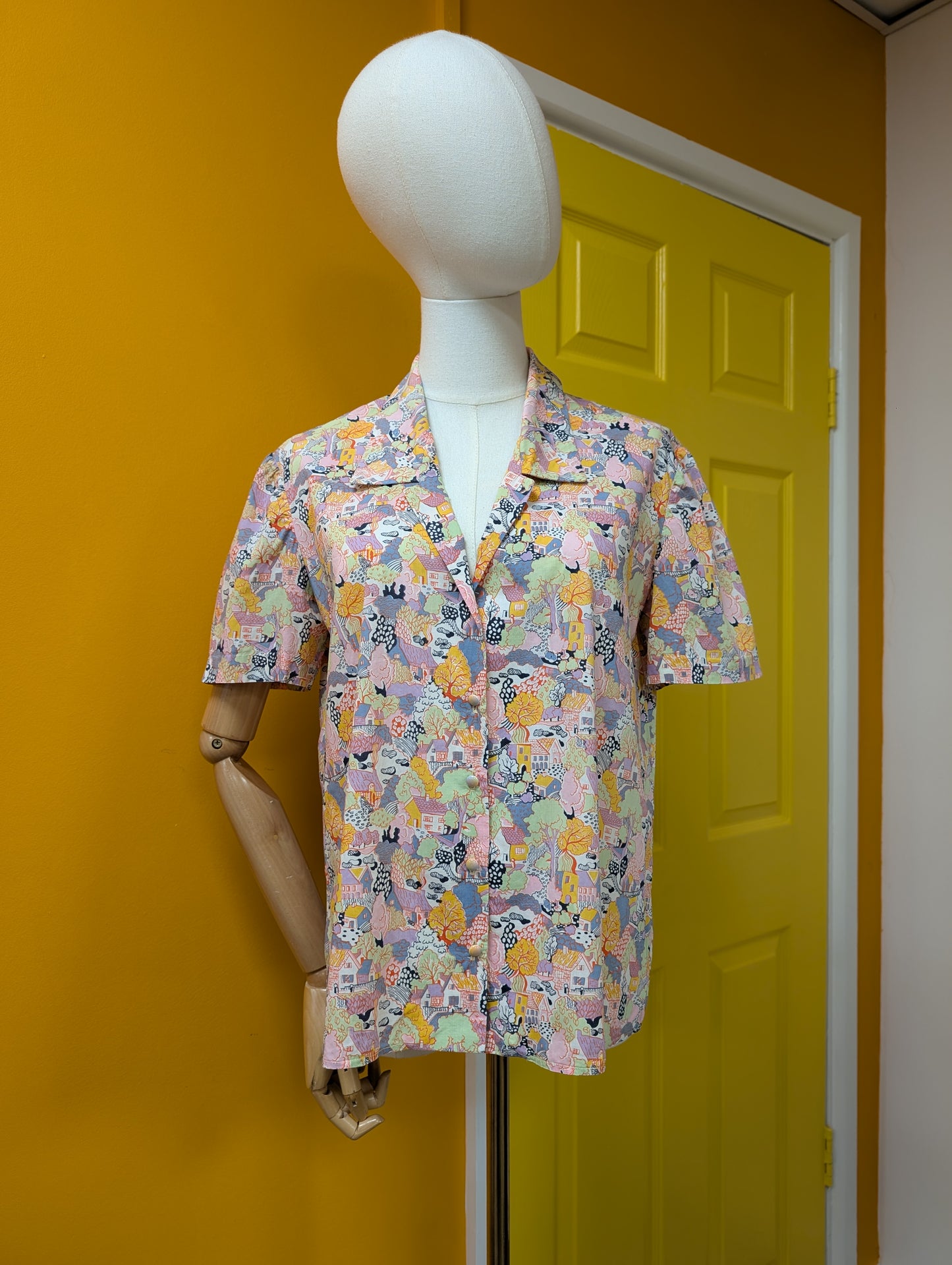 Liberty Heath View print shirt - M