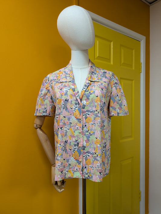 Liberty Heath View print shirt - M
