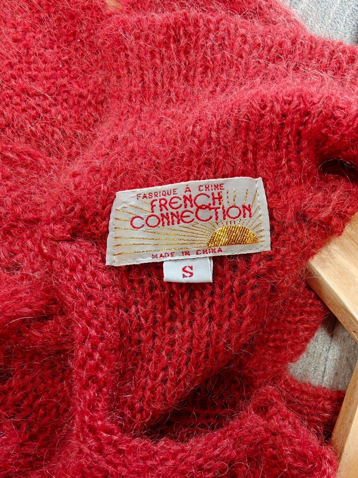 1980s French Connection mohair blend dress - XS/S