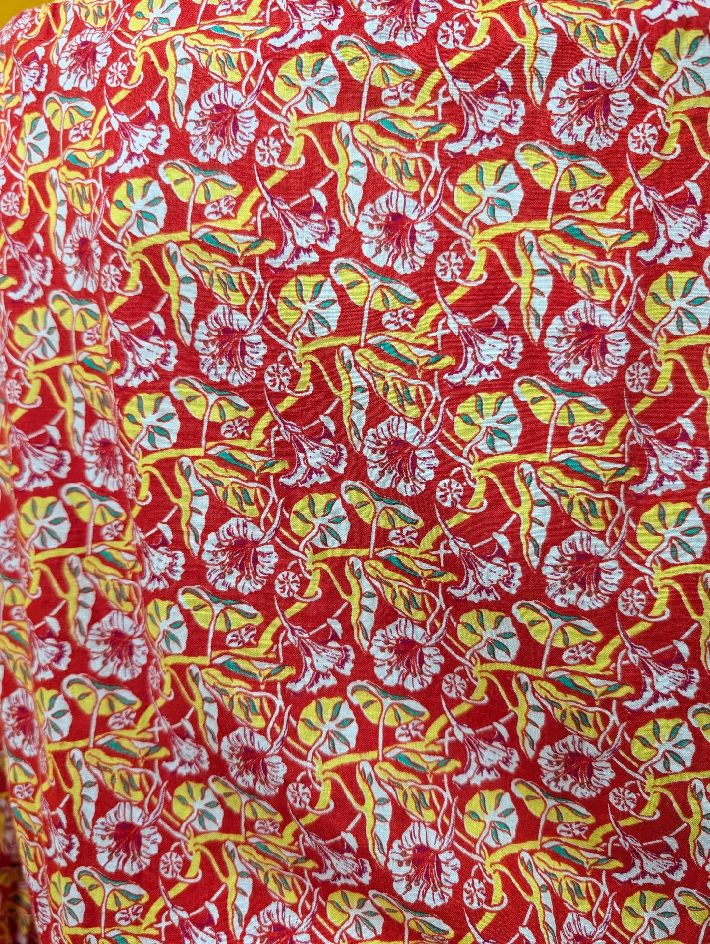 1970s Laura Ashley made in Wales red tiered maxi dress - S