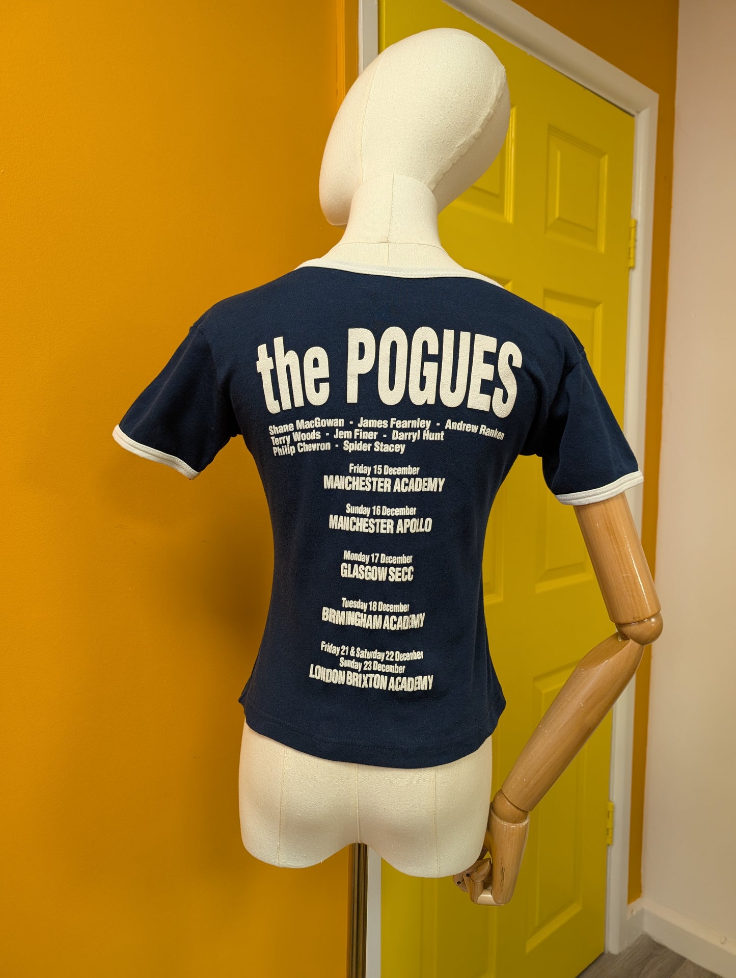 2001 The Pogues tour t-shirt - XS/S
